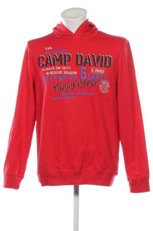 Férfi sweatshirt Camp David, Méret XL, Szín Piros, Ár 13 999 Ft