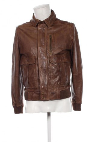 Herren Lederjacke H.E. By Mango, Größe S, Farbe Braun, Preis € 63,49