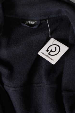 Ανδρική ζακέτα fleece Livergy, Μέγεθος XXL, Χρώμα Μπλέ, Τιμή 13,99 €