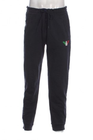 Pantaloni trening de bărbați Emporio Armani, Mărime XL, Culoare Albastru, Preț 246,99 Lei