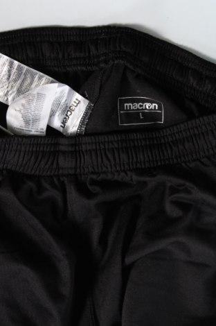 Herren Sporthose Macron, Größe L, Farbe Schwarz, Preis 18,99 €