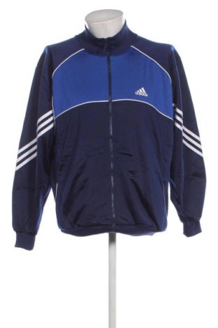 Bluză trening de bărbați Adidas, Mărime M, Culoare Albastru, Preț 157,99 Lei