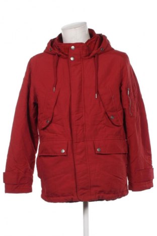 Herrenjacke Cotton&silk, Größe L, Farbe Rot, Preis € 47,99