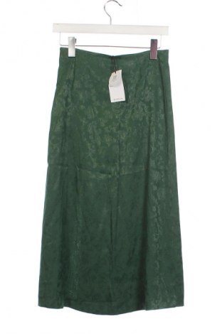 Fustă Stradivarius, Mărime S, Culoare Verde, Preț 71,99 Lei