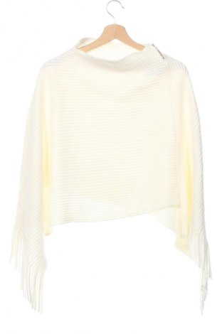 Poncho, Mărime XS, Culoare Ecru, Preț 73,96 Lei