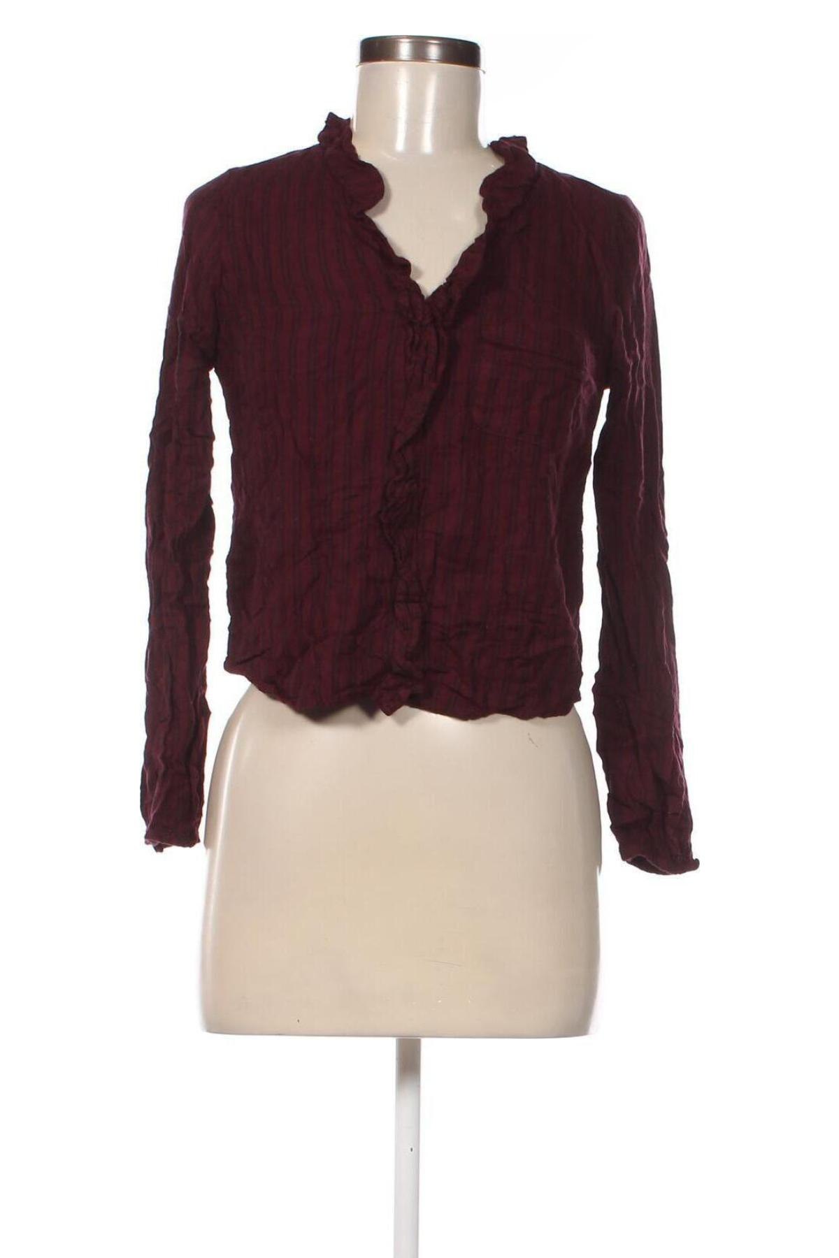 Damen Shirt Abercrombie & Fitch, Größe XS, Farbe Rot, Preis € 7,49