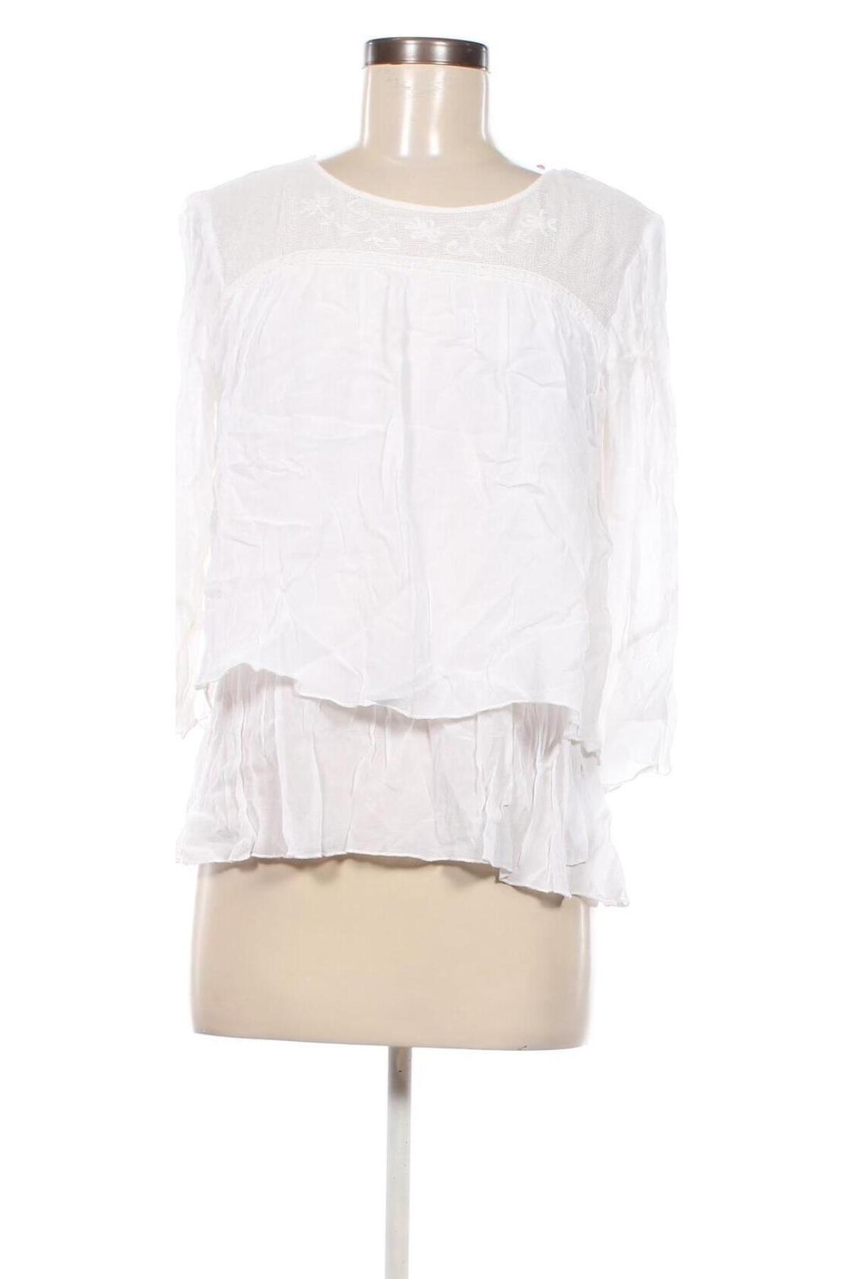 Damen Shirt Cream, Größe M, Farbe Weiß, Preis 11,99 €