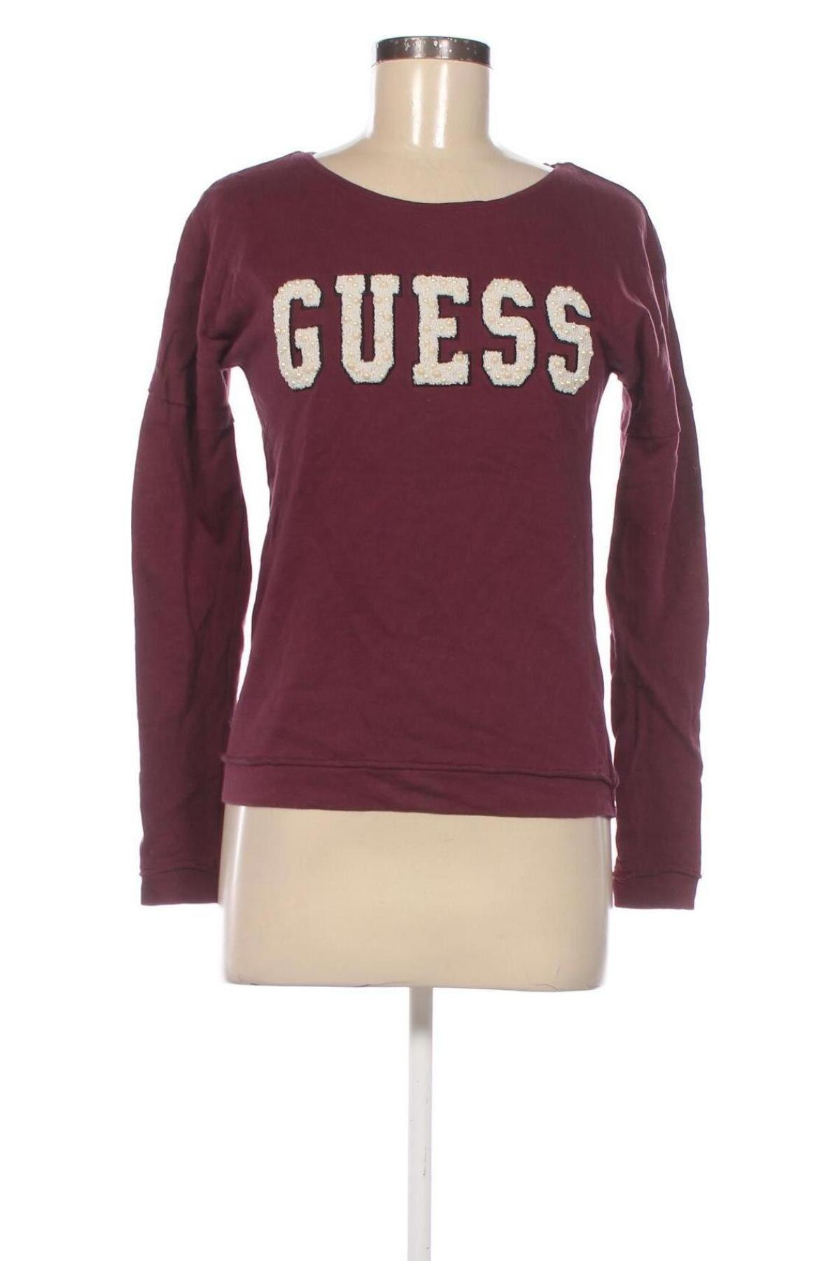 Bluzka damska Guess, Rozmiar M, Kolor Czerwony, Cena 153,99 zł