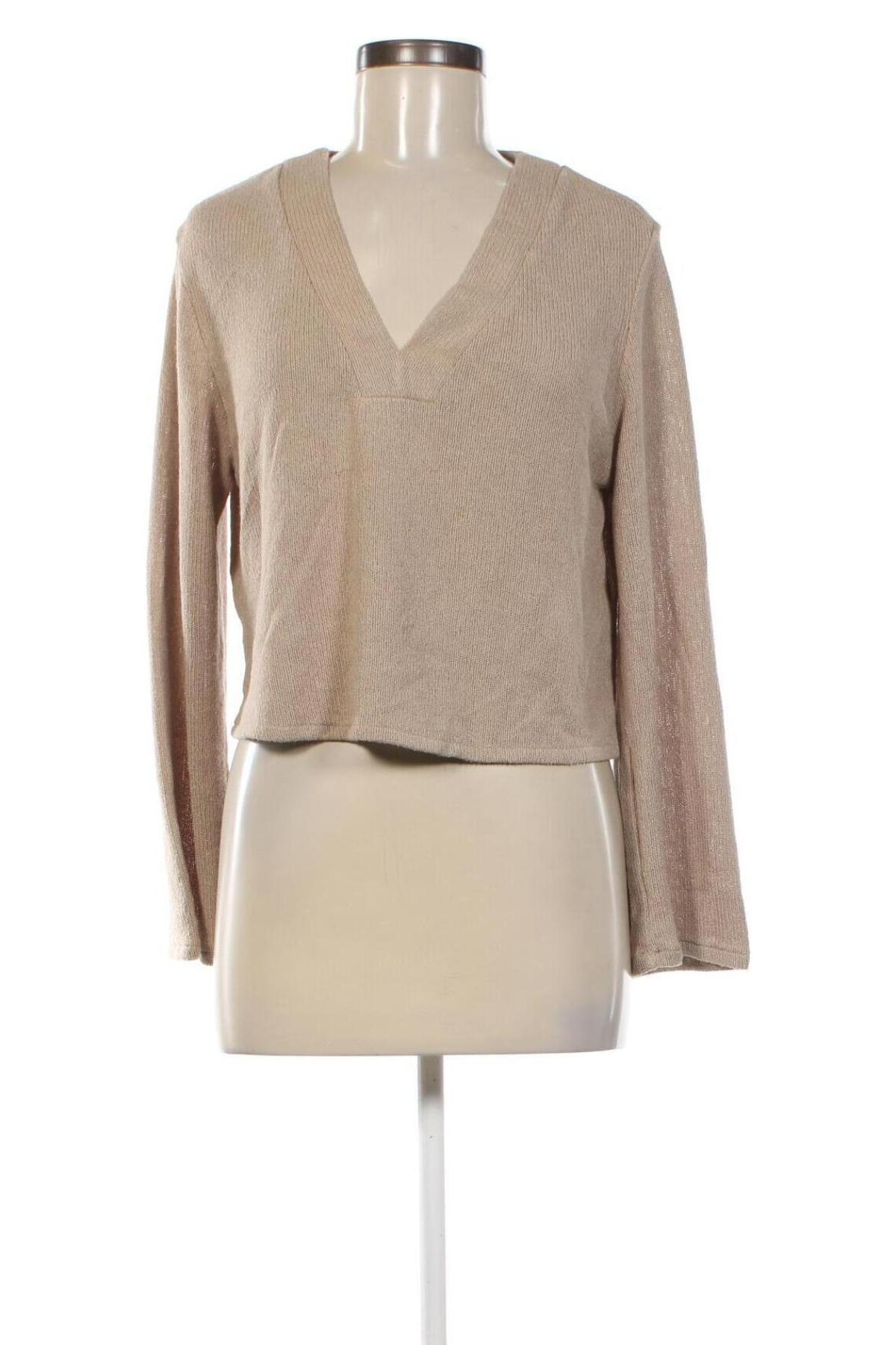 Damen Shirt H&M, Größe S, Farbe Beige, Preis 6,49 €