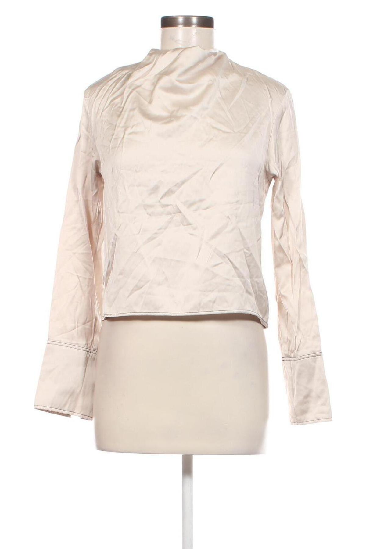 Damen Shirt H&M, Größe M, Farbe Beige, Preis 13,49 €