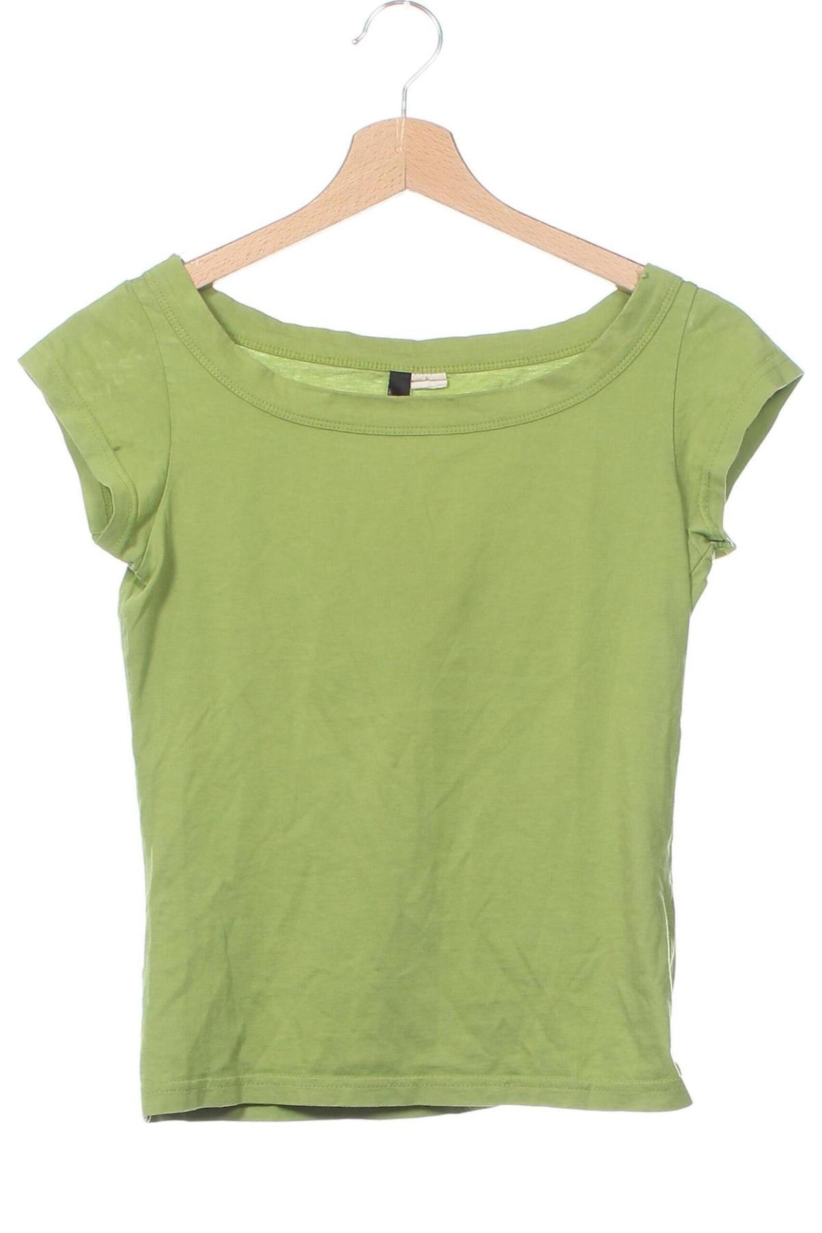 Bluză de femei H&M Divided, Mărime XS, Culoare Verde, Preț 36,99 Lei