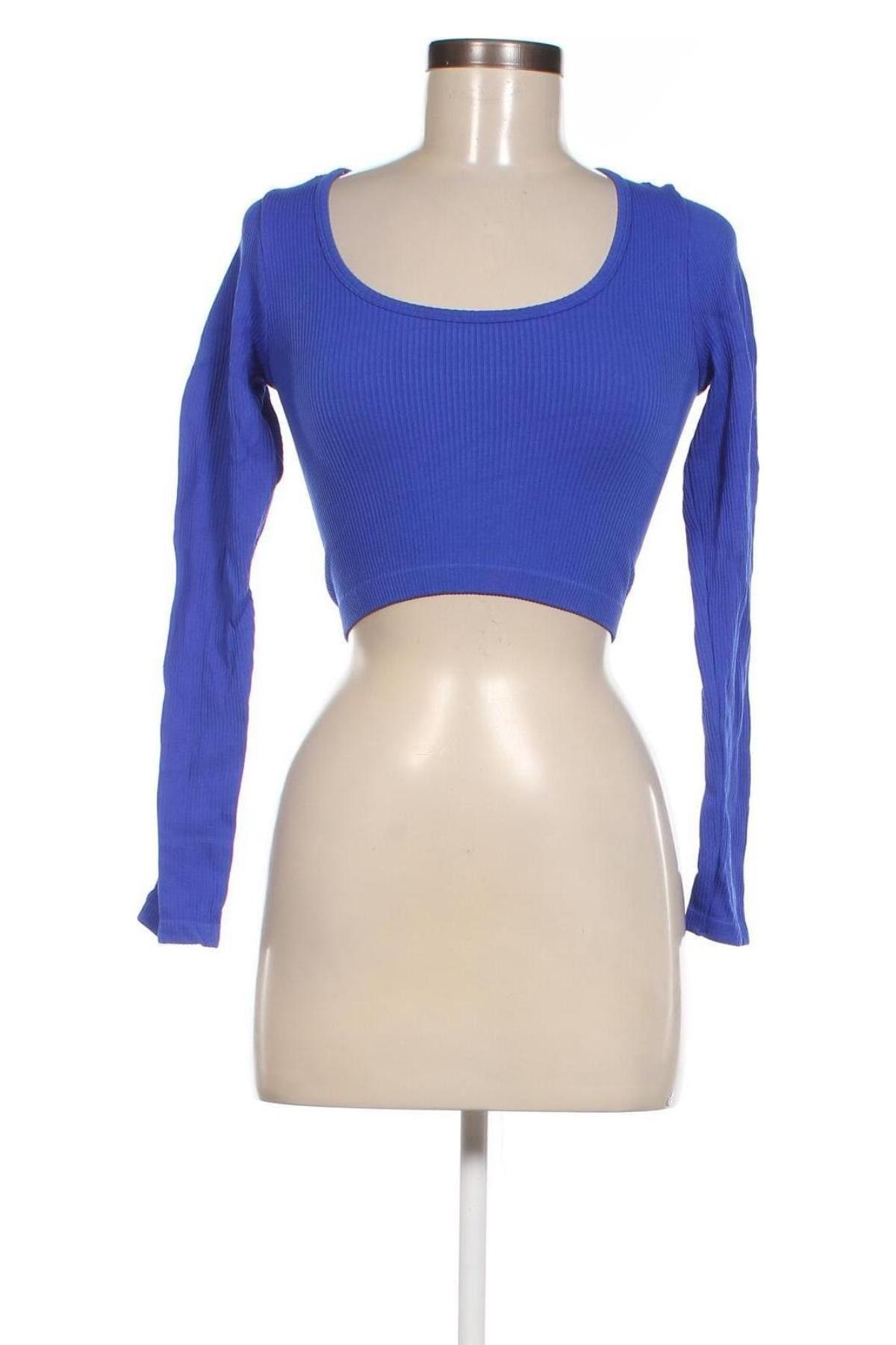 Damen Shirt Stradivarius, Größe M, Farbe Blau, Preis € 5,99