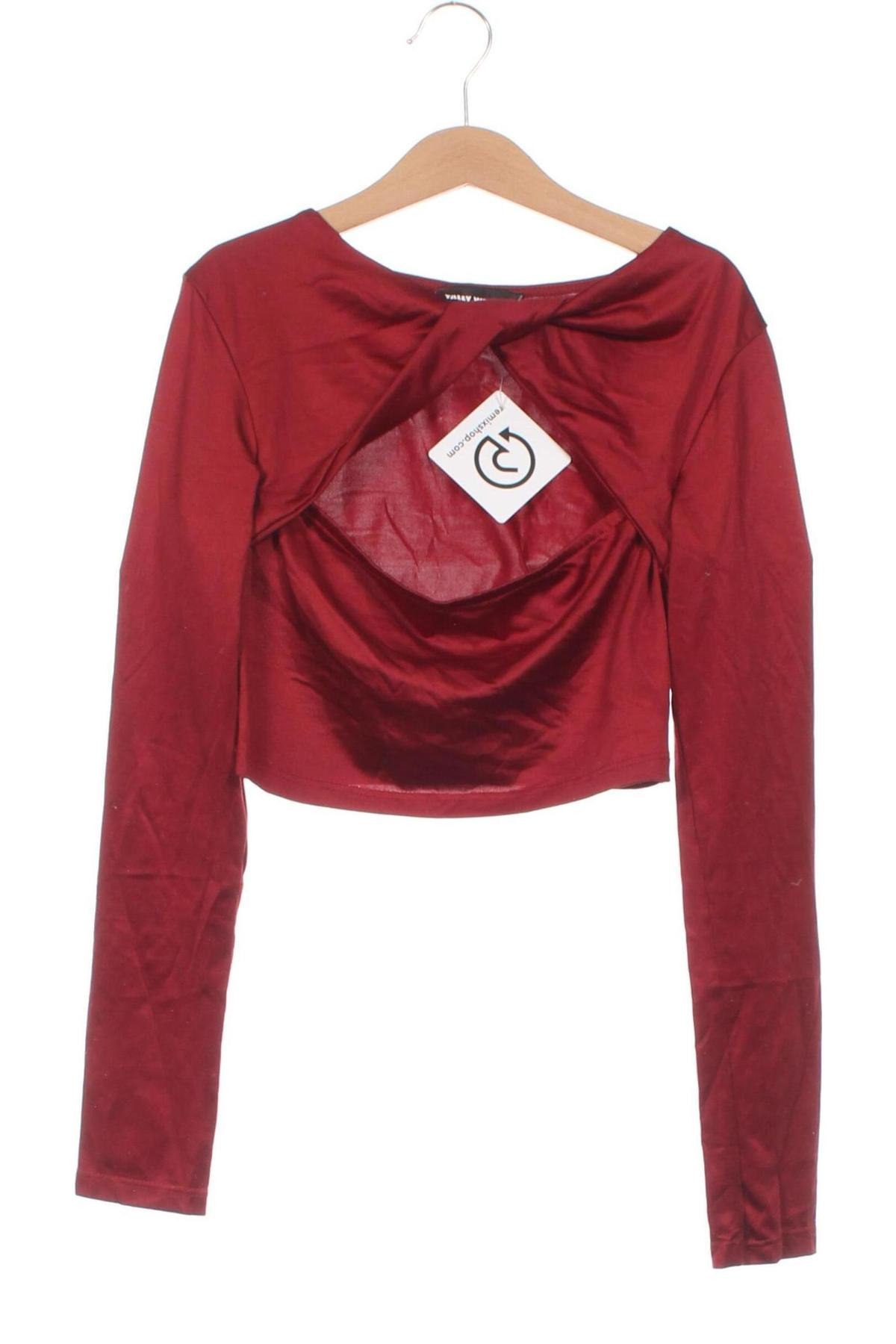 Damen Shirt Tally Weijl, Größe XS, Farbe Rot, Preis 13,49 €