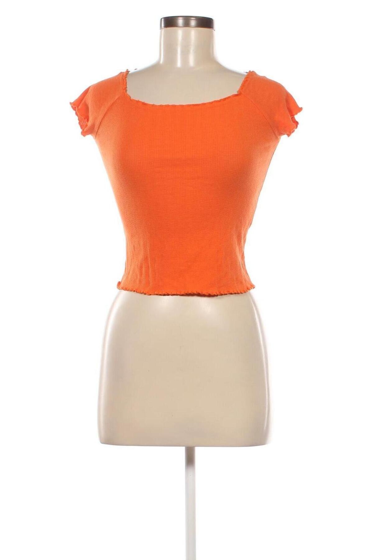 Damen Shirt Topshop, Größe M, Farbe Orange, Preis 9,99 €