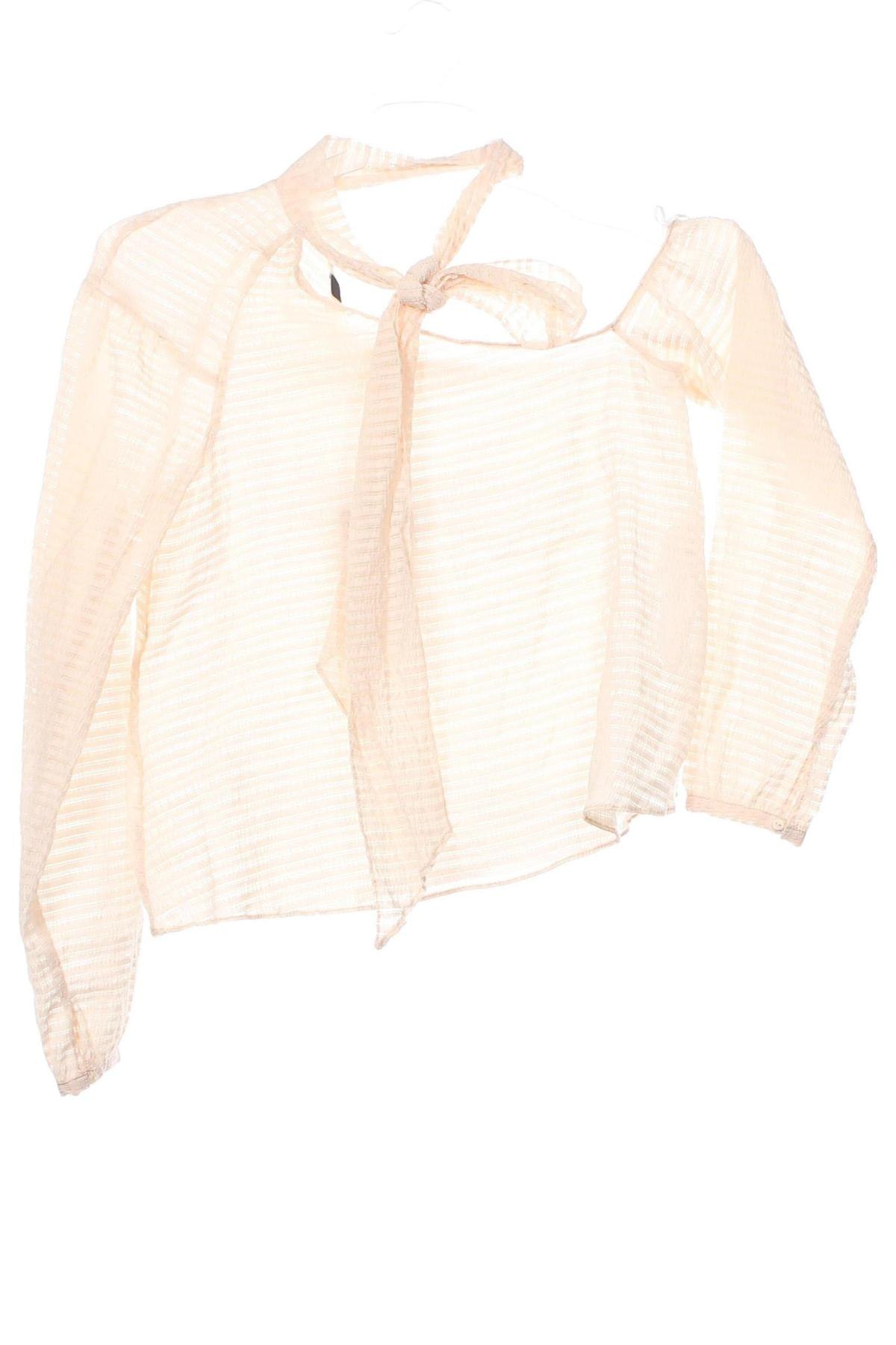 Damen Shirt Zara Trafaluc, Größe XS, Farbe Beige, Preis € 22,49