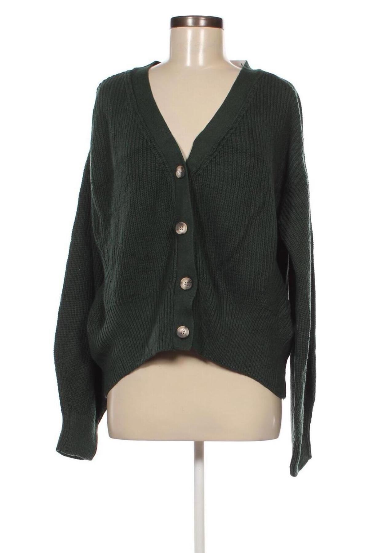 Cardigan de damă, Mărime L, Culoare Verde, Preț 33,99 Lei