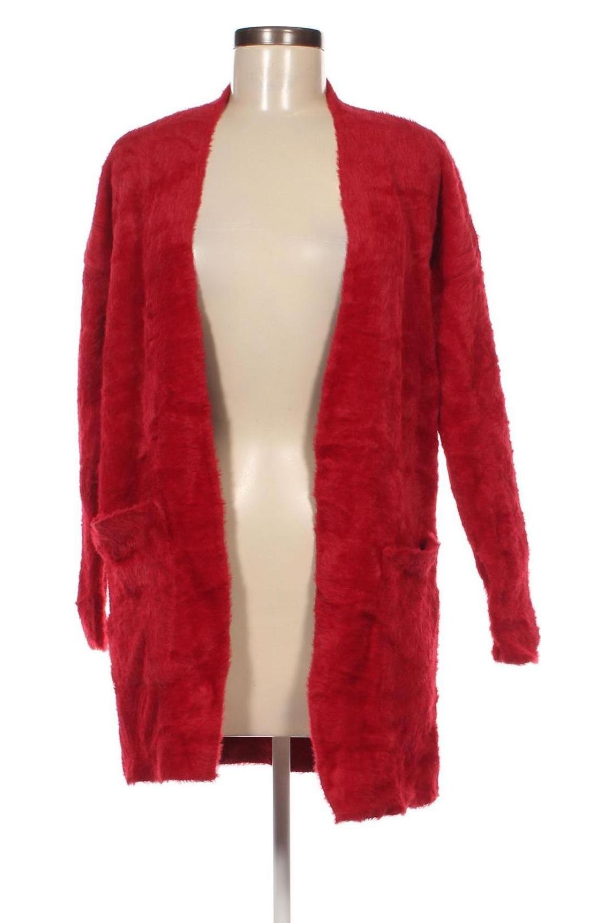 Damen Strickjacke, Größe L, Farbe Rot, Preis 7,49 €