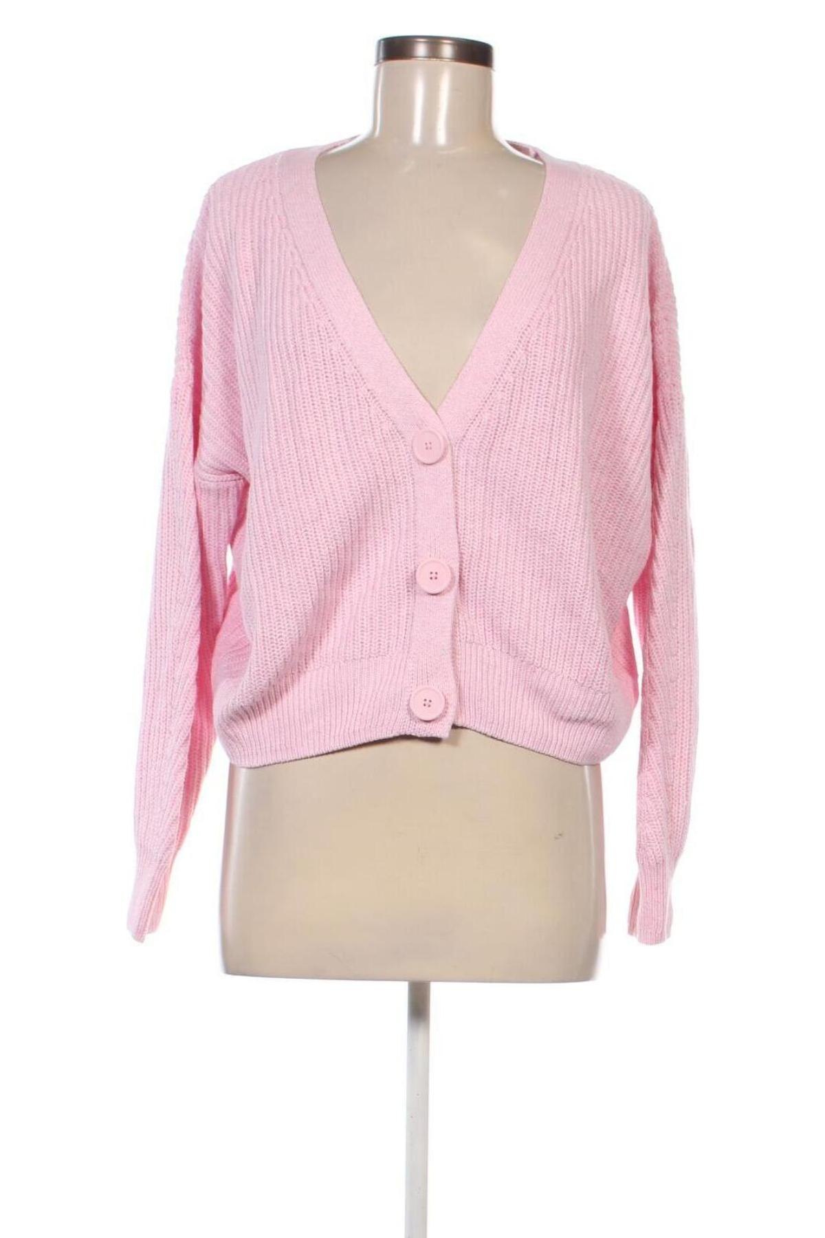 Damen Strickjacke, Größe L, Farbe Rosa, Preis 20,49 €