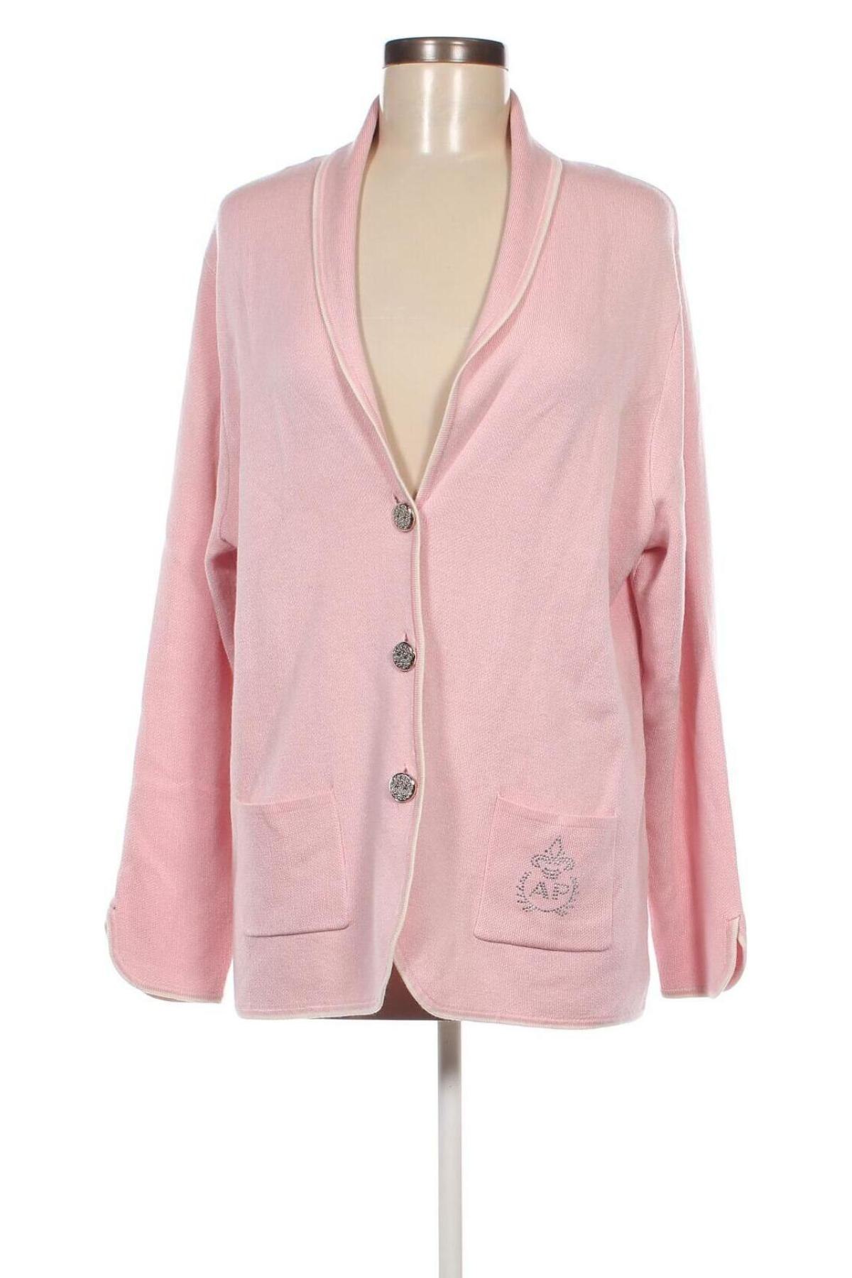 Damen Strickjacke Alfredo Pauly, Größe M, Farbe Rosa, Preis 28,99 €