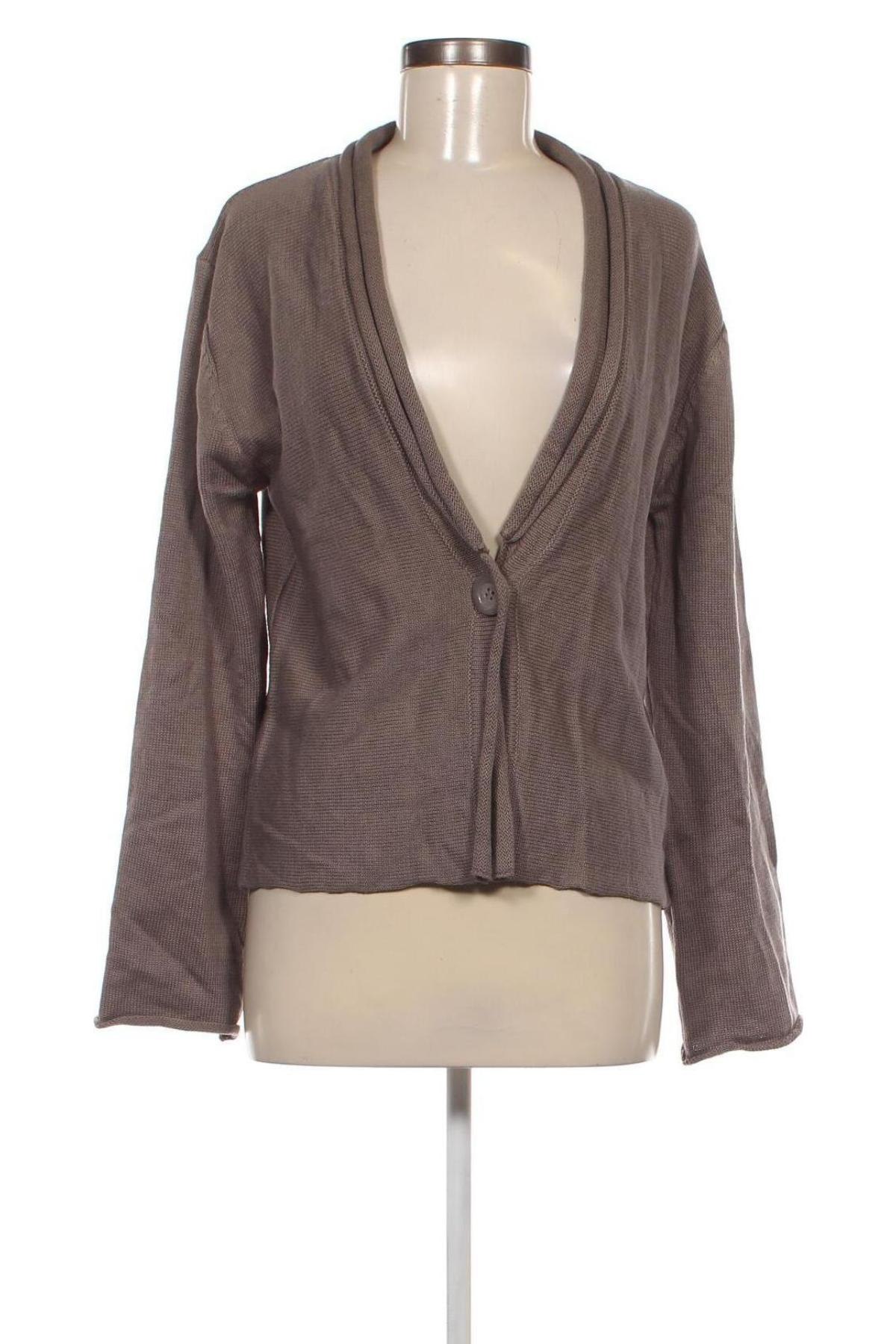 Damen Strickjacke Boysen's, Größe M, Farbe Grau, Preis 8,49 €