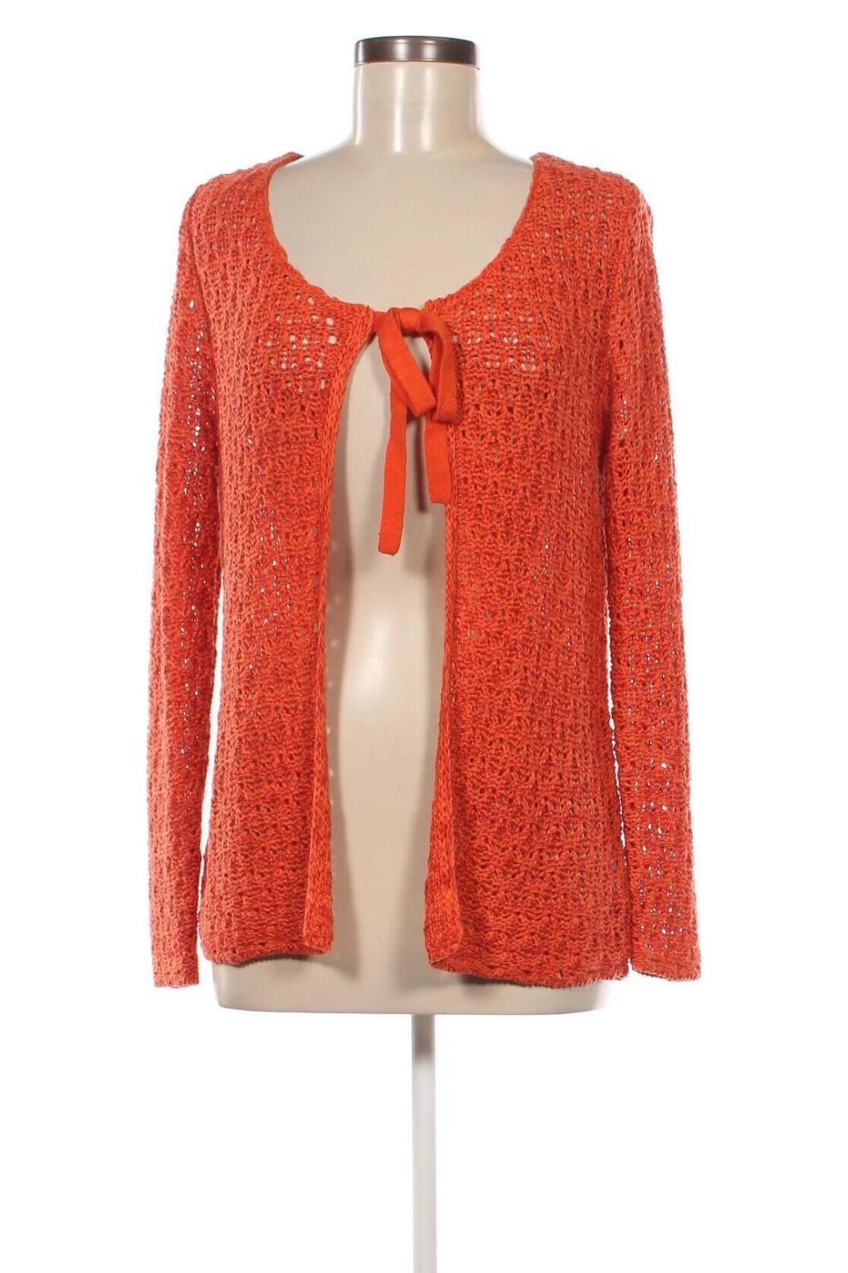 Damen Strickjacke Creation L, Größe M, Farbe Orange, Preis € 8,49