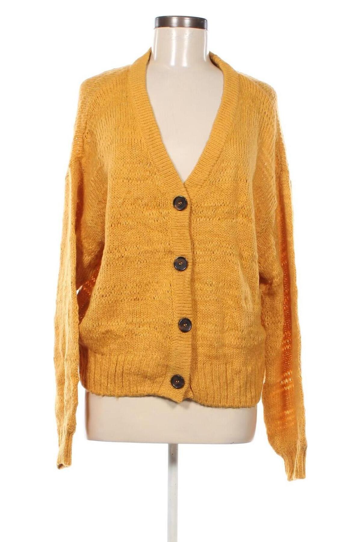 Cardigan de damă Desires, Mărime XL, Culoare Galben, Preț 134,99 Lei