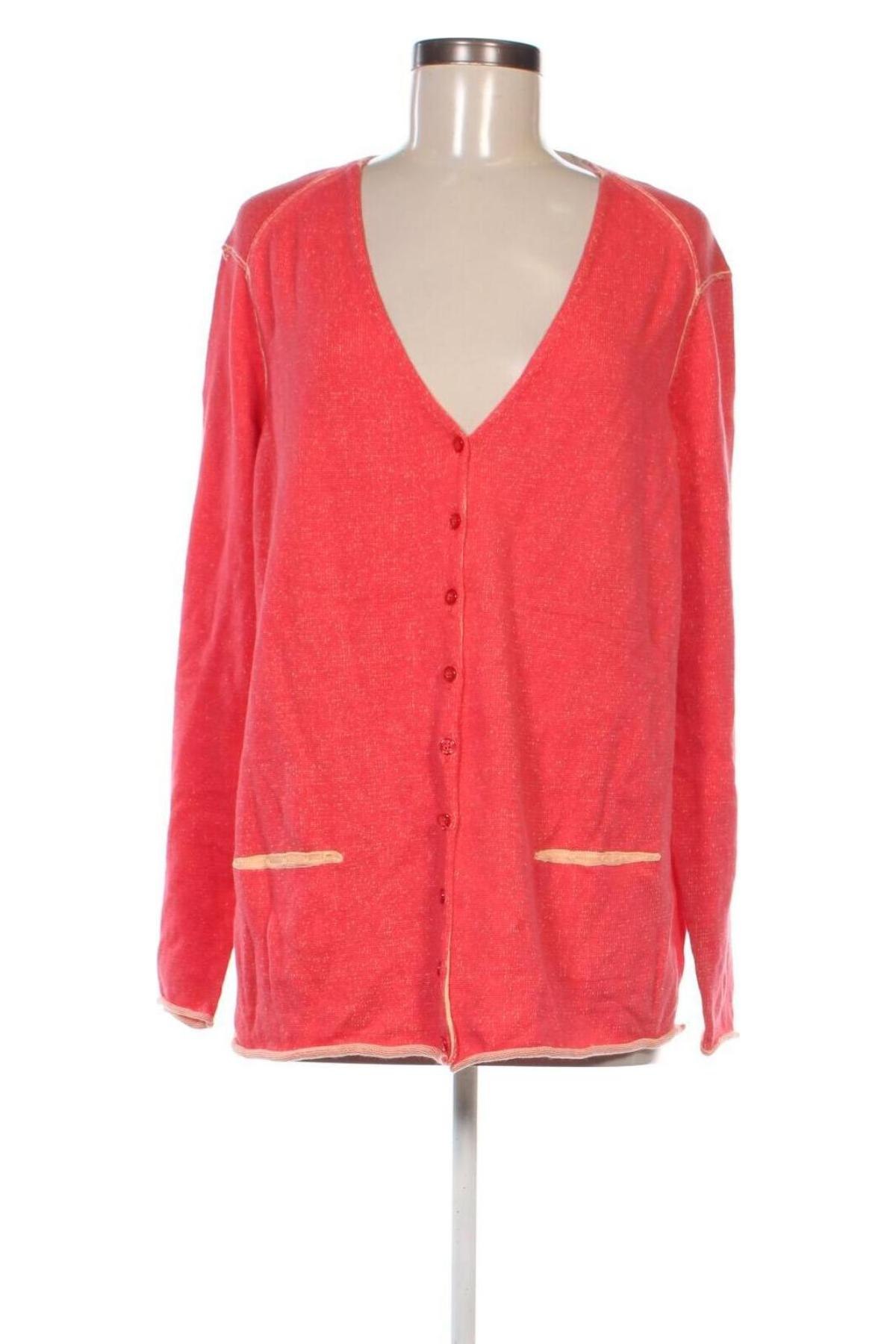 Damen Strickjacke Gina Laura, Größe XL, Farbe Orange, Preis € 28,99