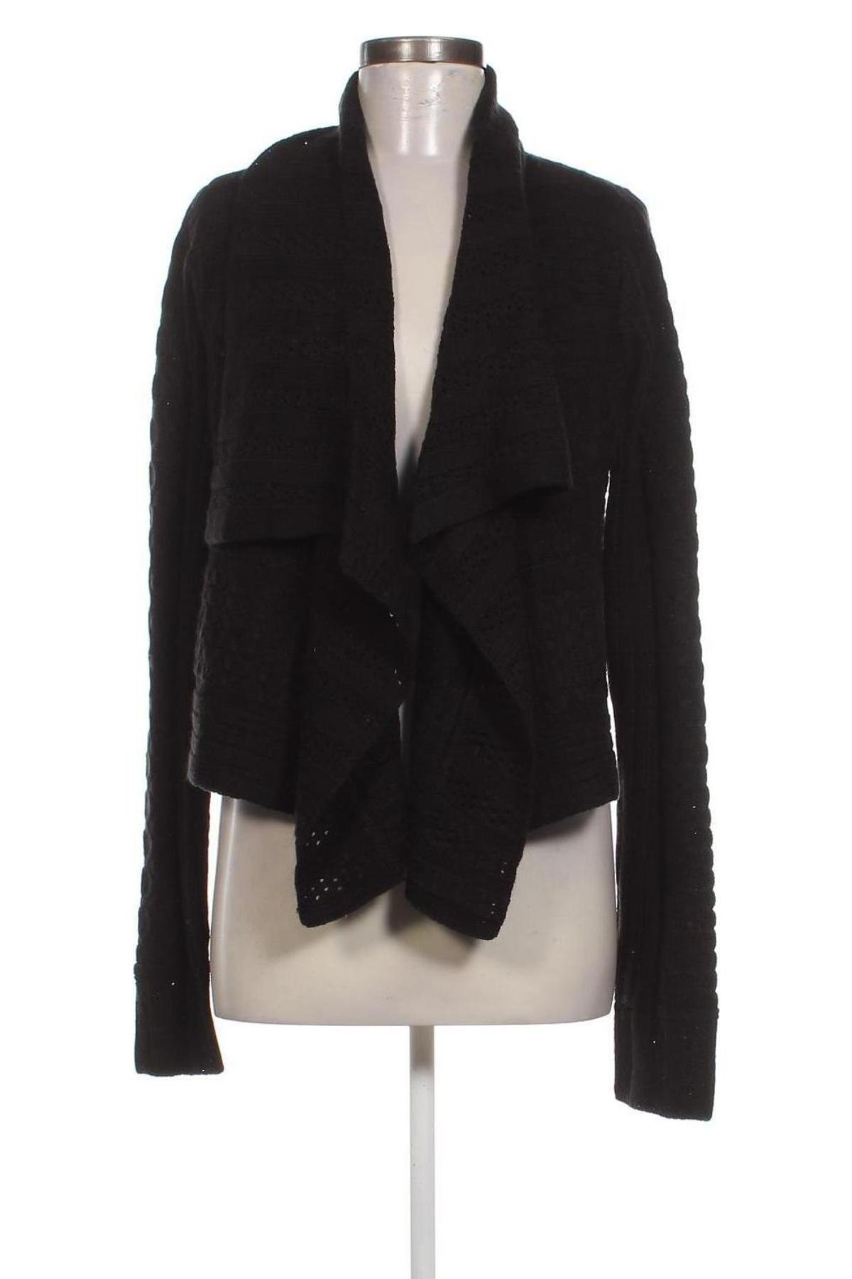 Cardigan de damă H&M, Mărime M, Culoare Negru, Preț 36,99 Lei