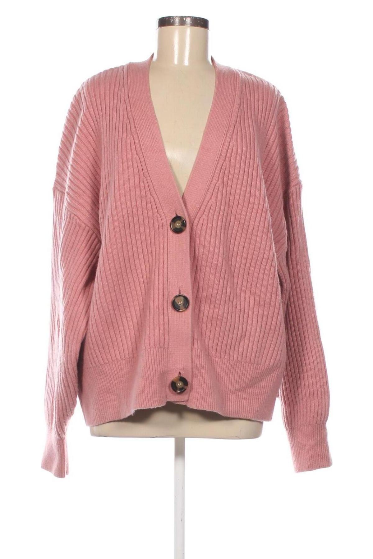 Damen Strickjacke H&M, Größe XXL, Farbe Rosa, Preis € 20,49