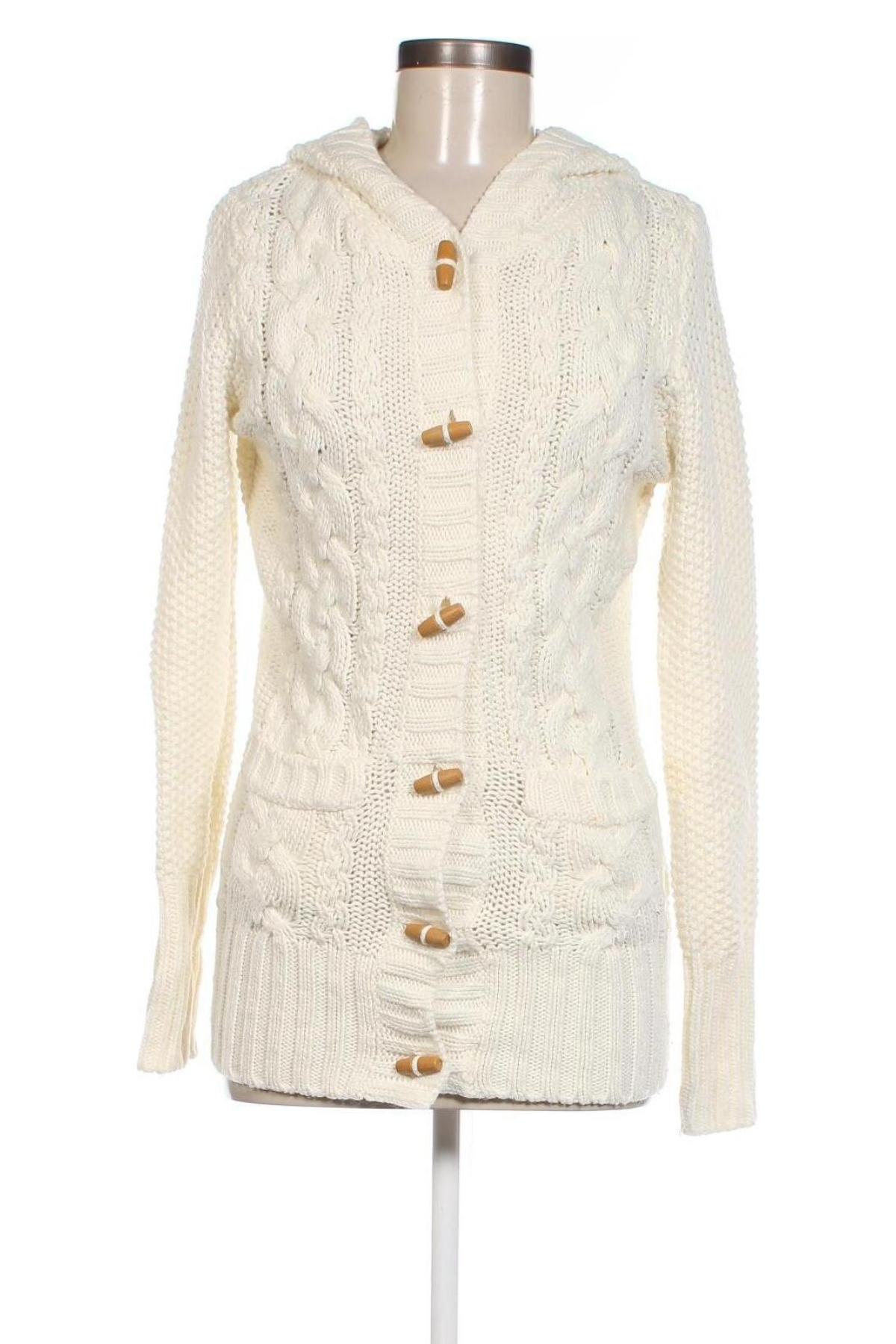 Cardigan de damă H&M Divided, Mărime S, Culoare Alb, Preț 95,99 Lei