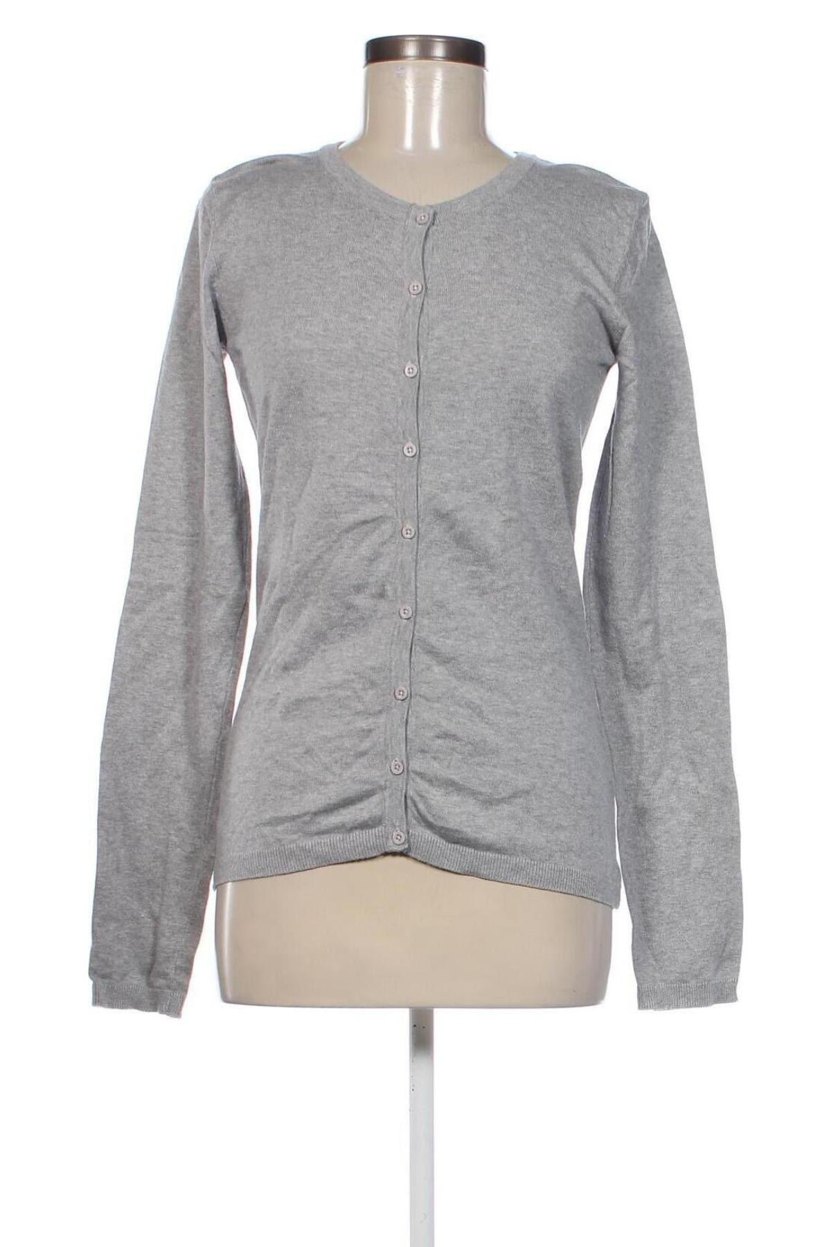 Damen Strickjacke Ichi, Größe M, Farbe Grau, Preis 11,99 €