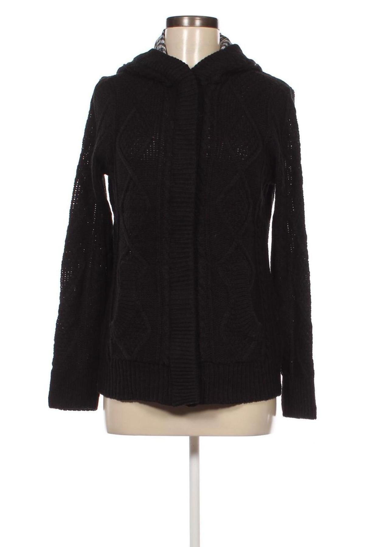 Cardigan de damă John Baner, Mărime M, Culoare Negru, Preț 95,99 Lei