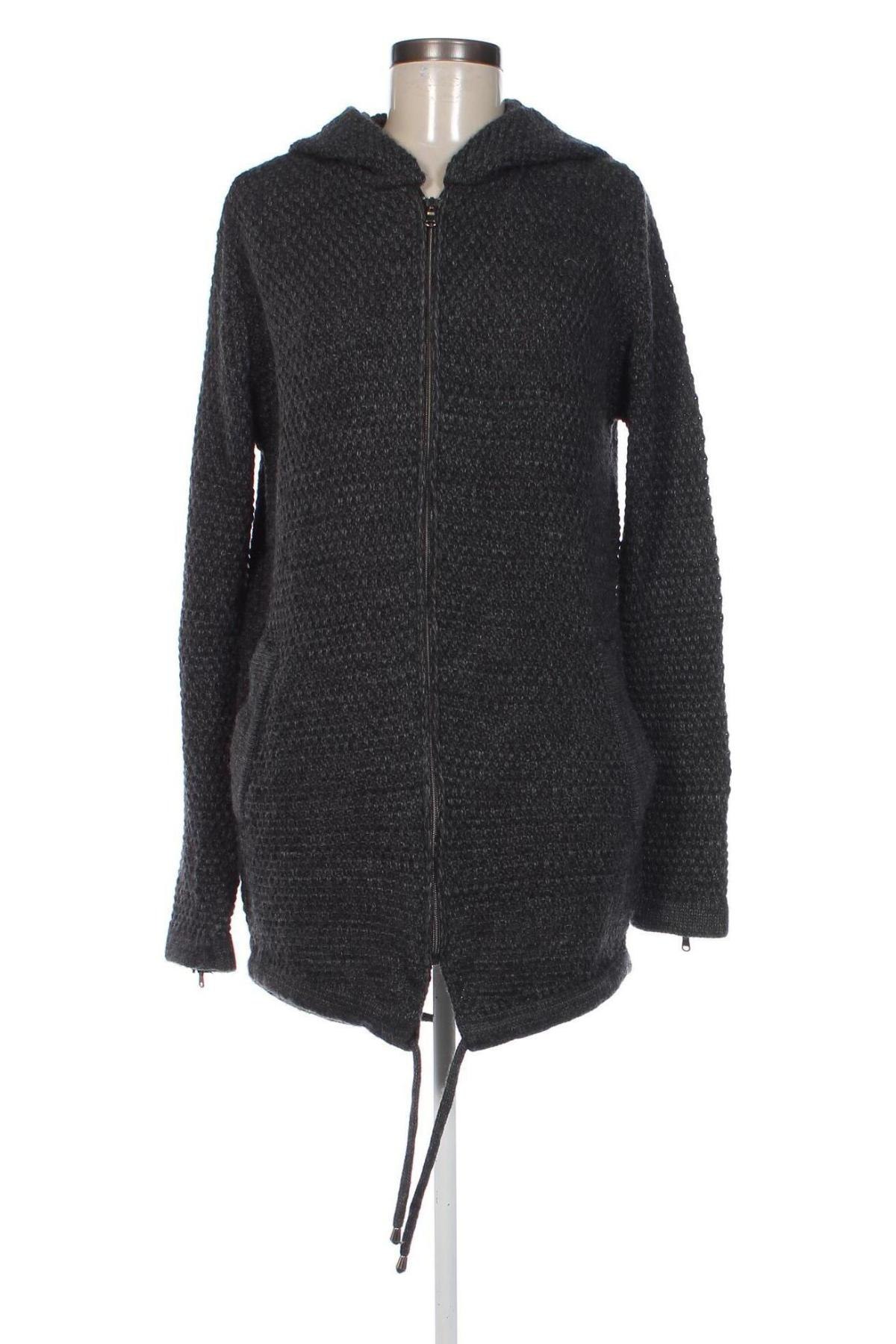 Damen Strickjacke Leif Nelson, Größe L, Farbe Grau, Preis € 7,49