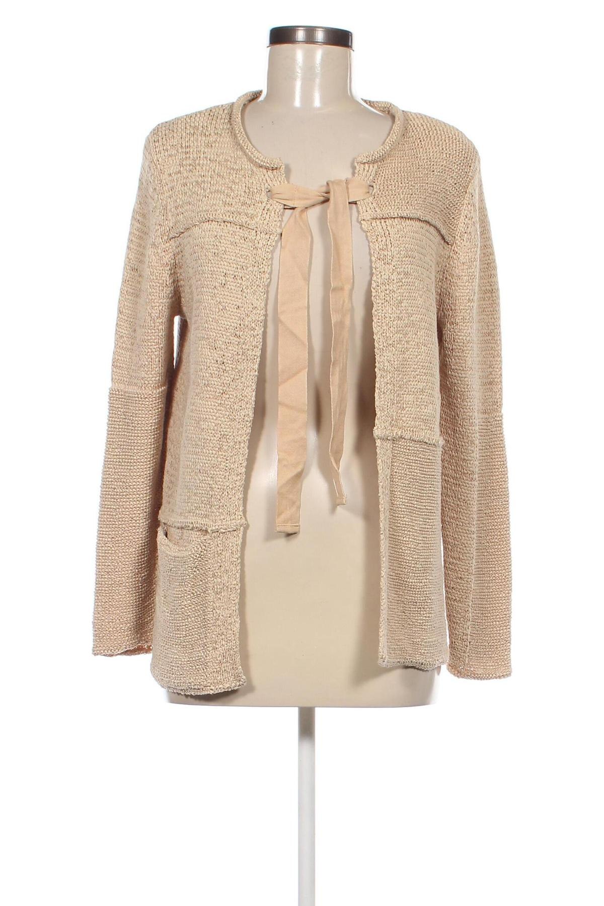 Cardigan de damă Nice Connection, Mărime M, Culoare Bej, Preț 338,99 Lei