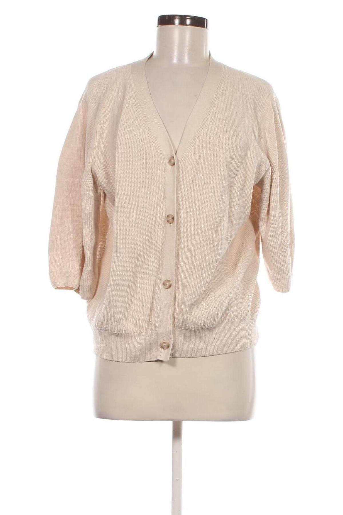 Damen Strickjacke Opus, Größe L, Farbe Beige, Preis € 10,98