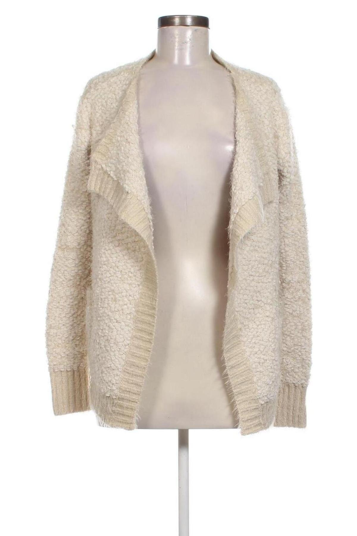 Damen Strickjacke Qed London, Größe M, Farbe Beige, Preis 20,92 €