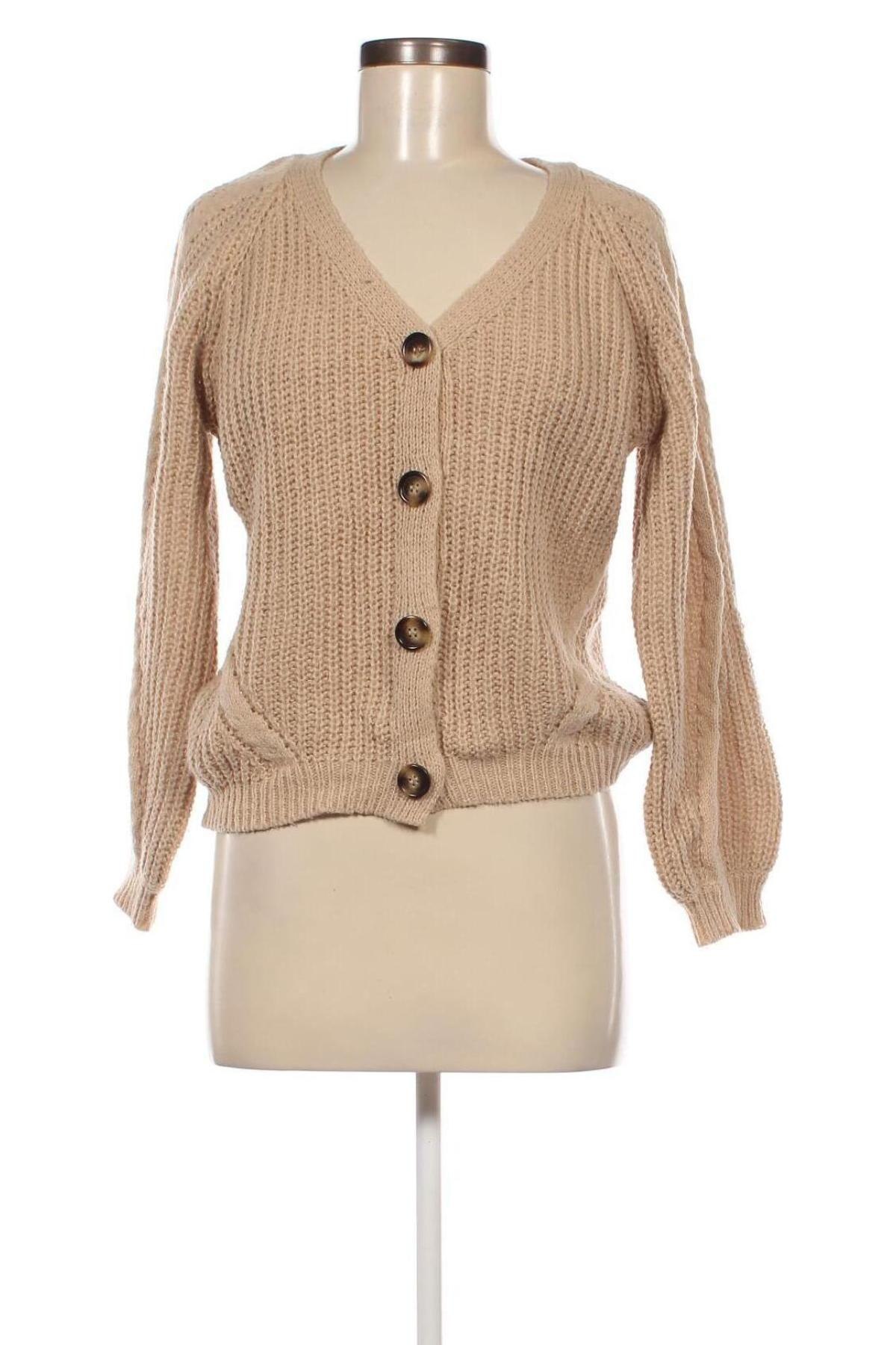 Damen Strickjacke SHEIN, Größe S, Farbe Beige, Preis € 7,49