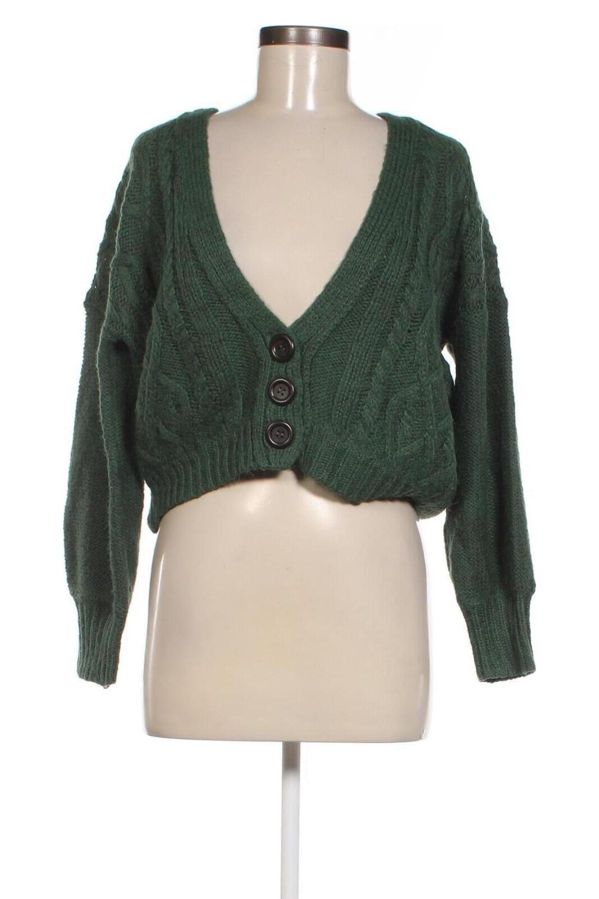 Cardigan de damă School Rag, Mărime S, Culoare Verde, Preț 203,99 Lei