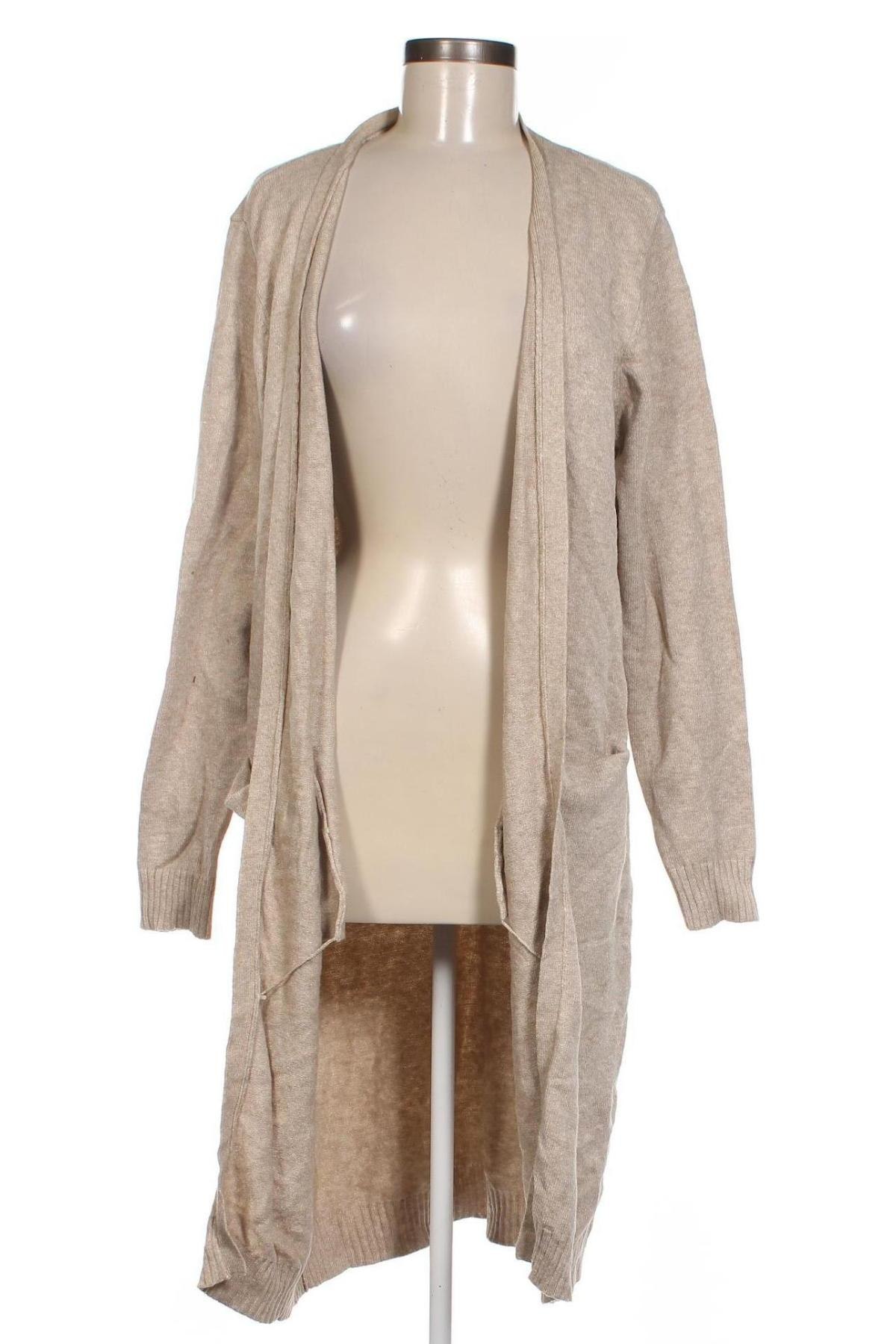 Damen Strickjacke VILA, Größe XXL, Farbe Beige, Preis 18,99 €