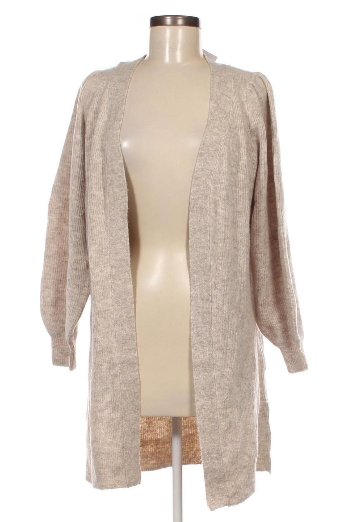 Damen Strickjacke Vero Moda, Größe M, Farbe Beige, Preis 18,99 €