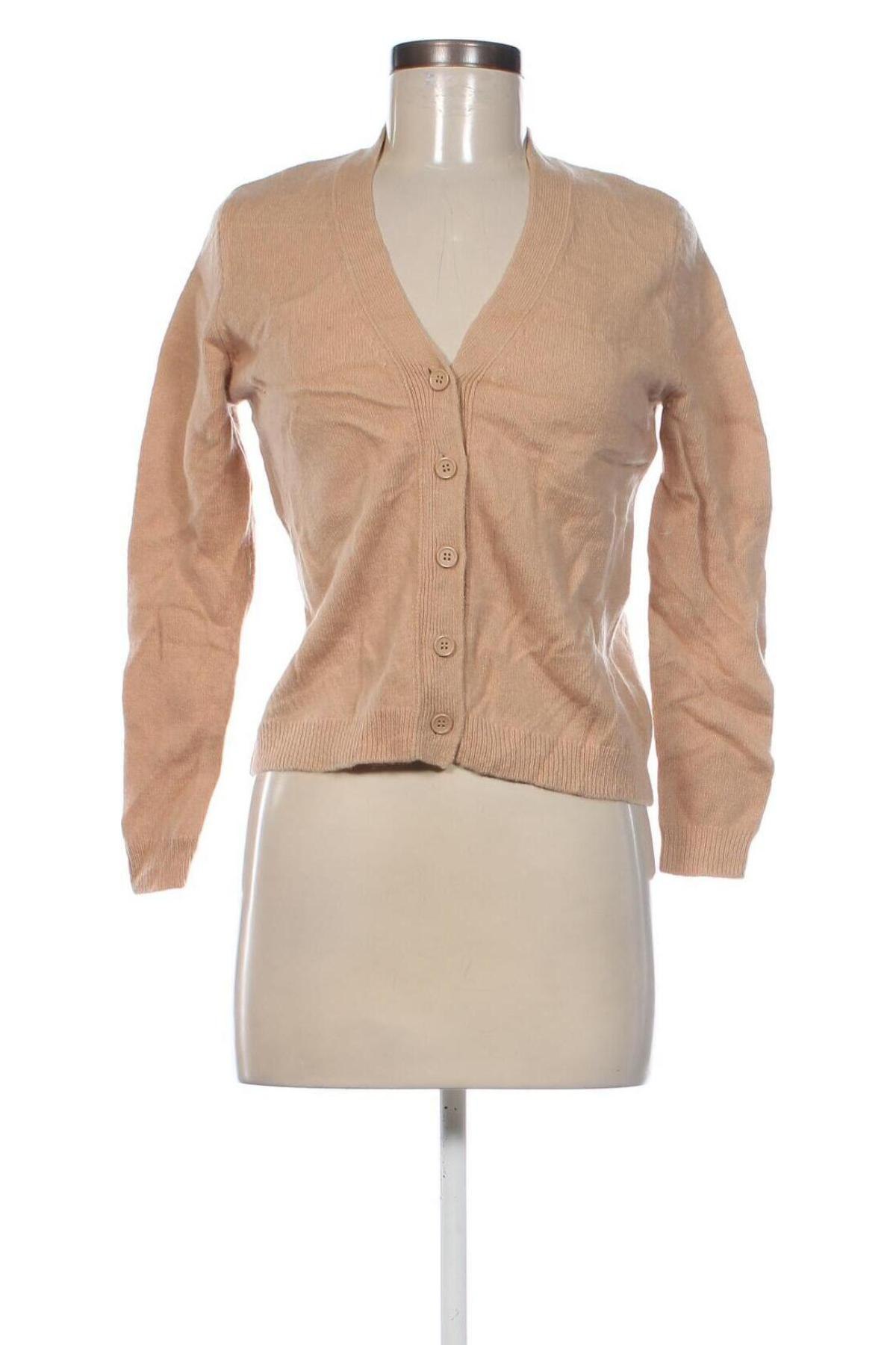 Damen Strickjacke Zara, Größe S, Farbe Beige, Preis € 18,99