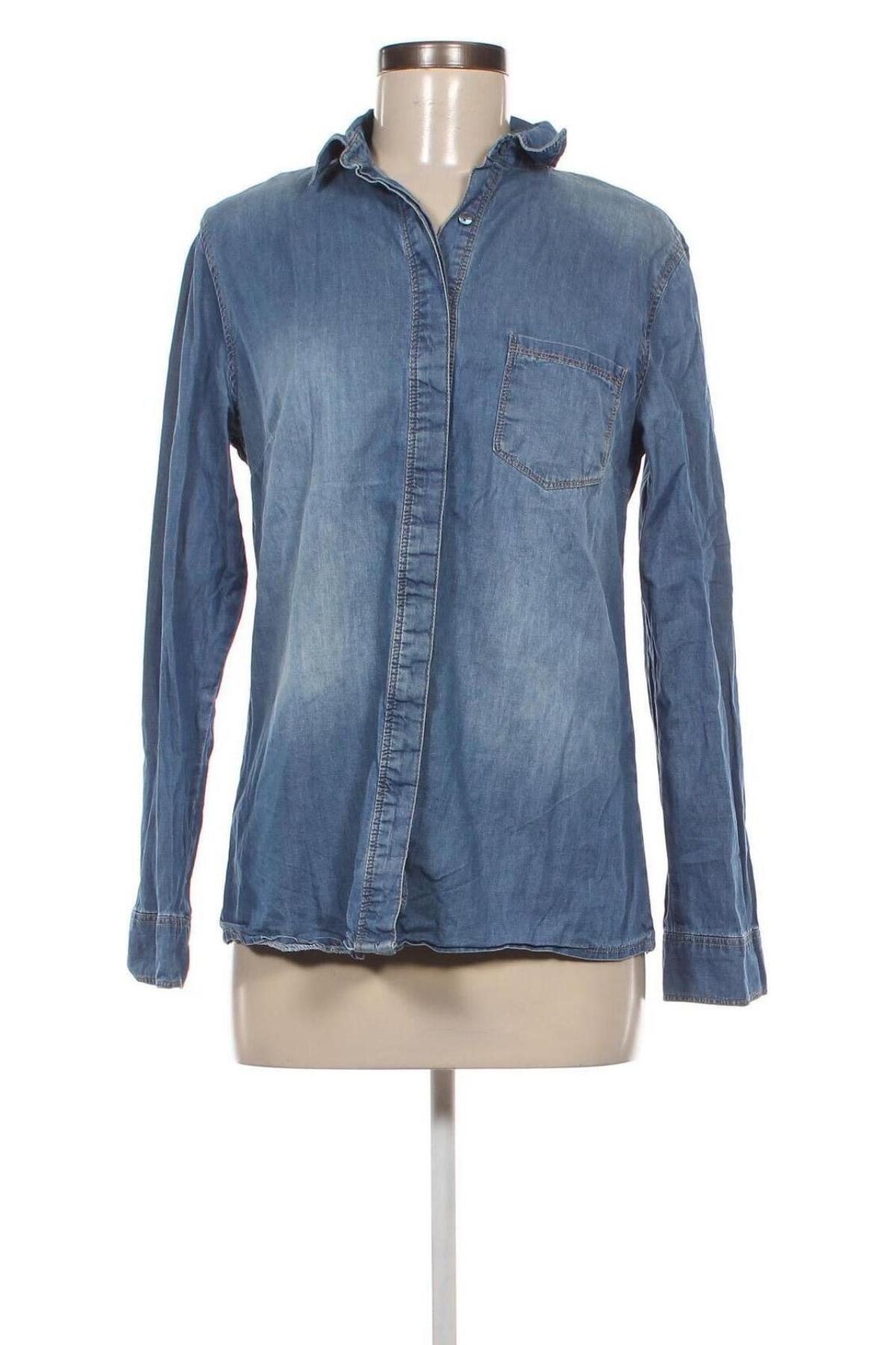 Damenbluse, Größe M, Farbe Blau, Preis € 8,99