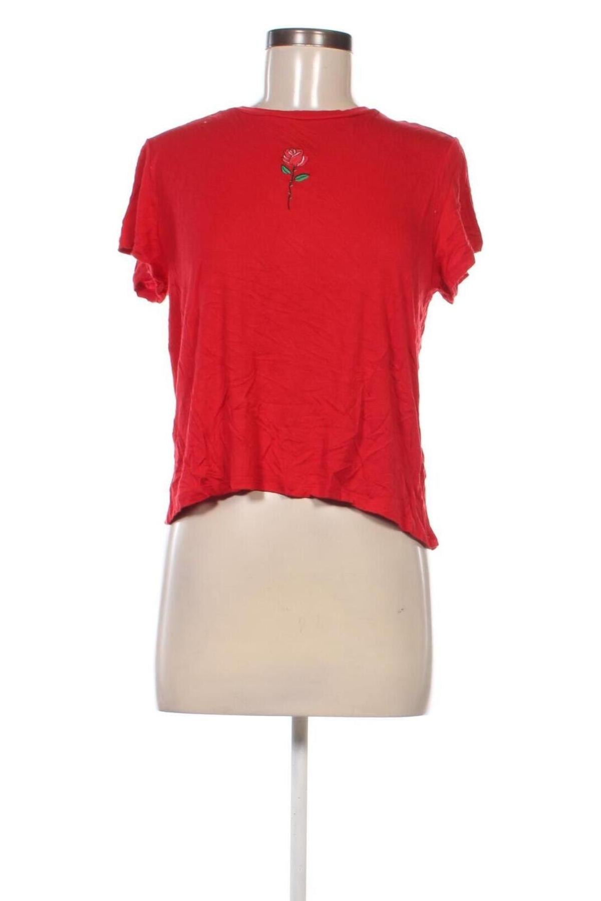 Damen T-Shirt H&M, Größe L, Farbe Rot, Preis 7,79 €