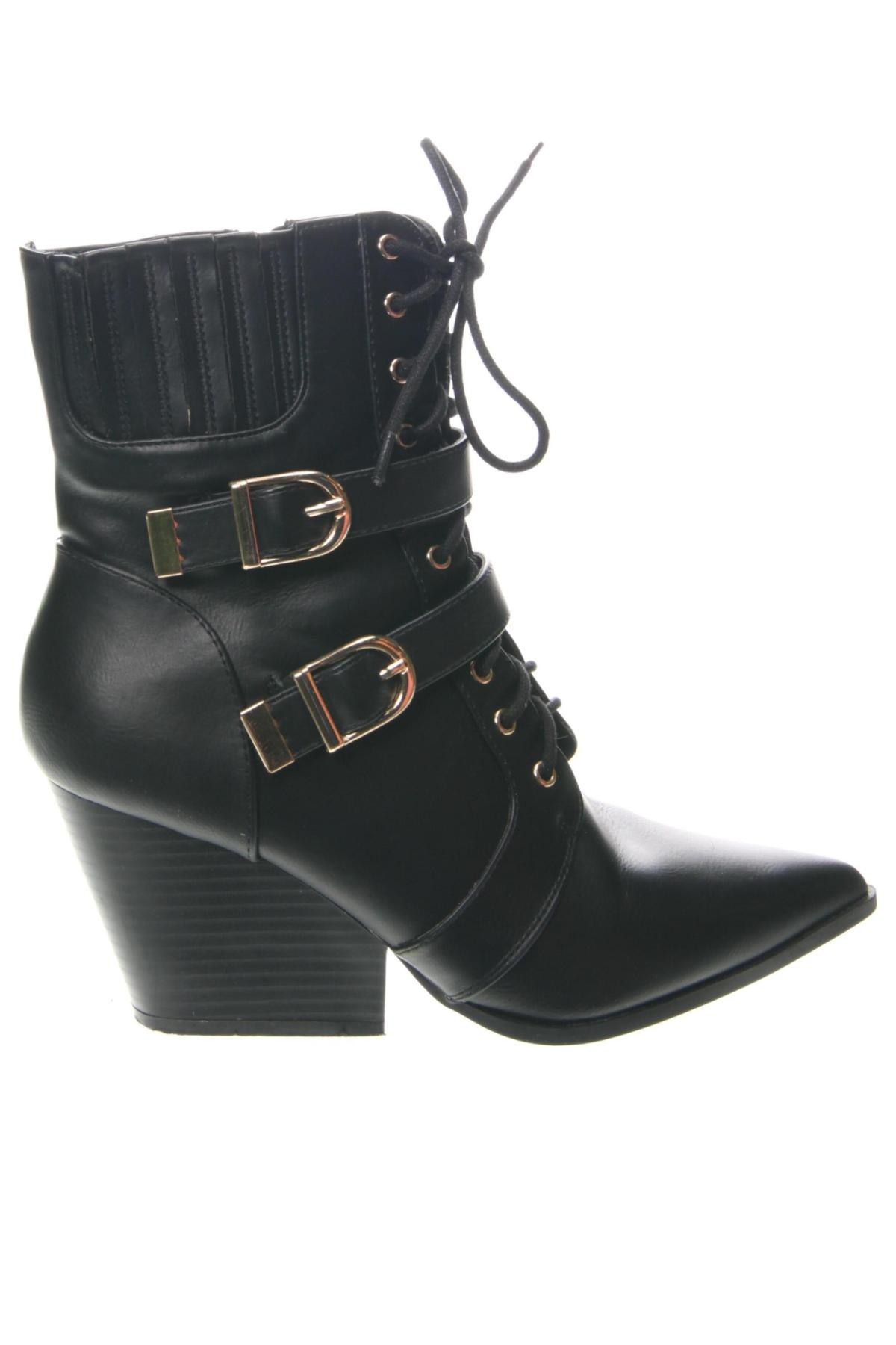 Botine de damă Justfab, Mărime 41, Culoare Negru, Preț 73,99 Lei