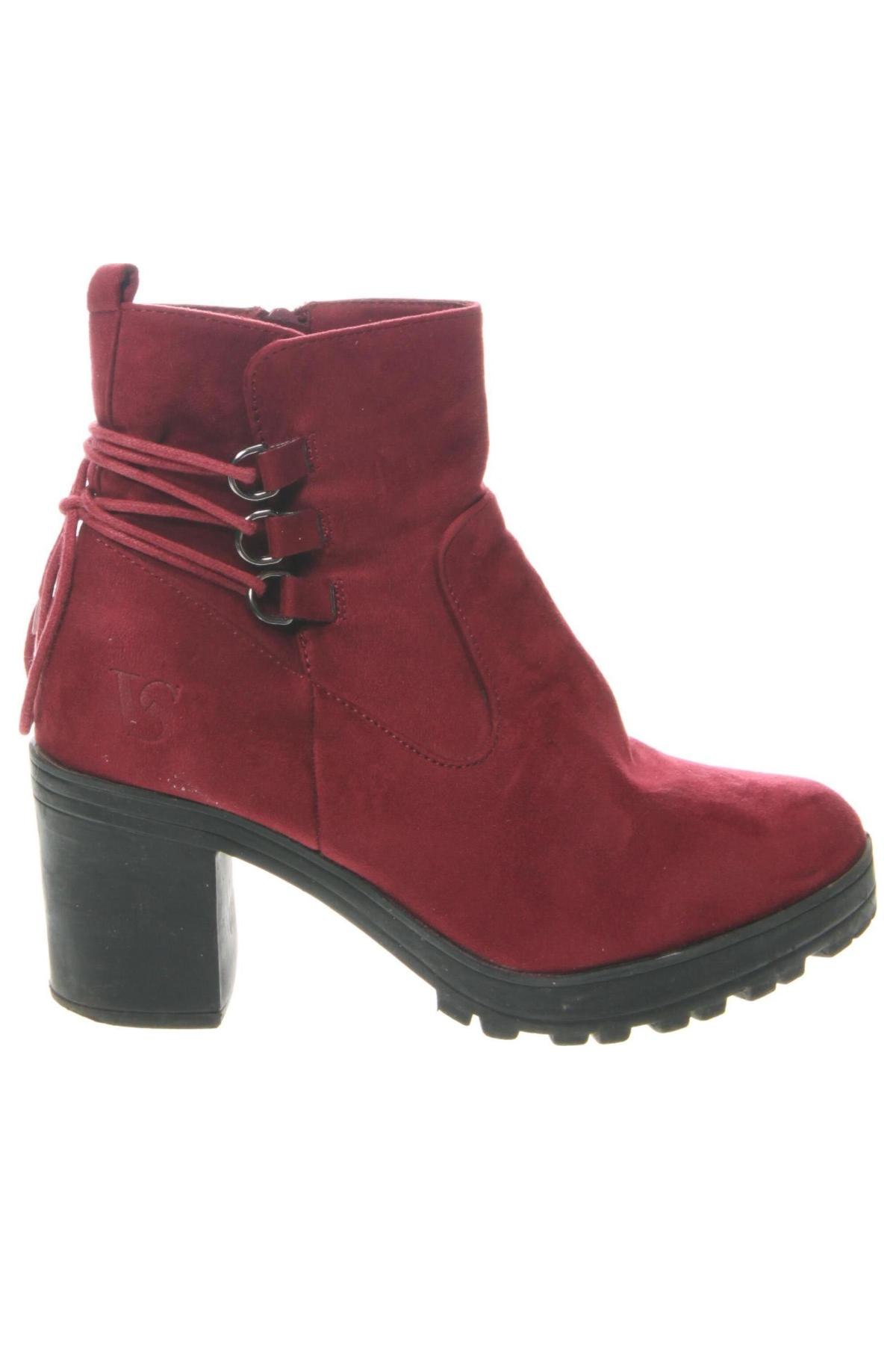 Damen Stiefeletten Vices, Größe 38, Farbe Rot, Preis 63,15 €