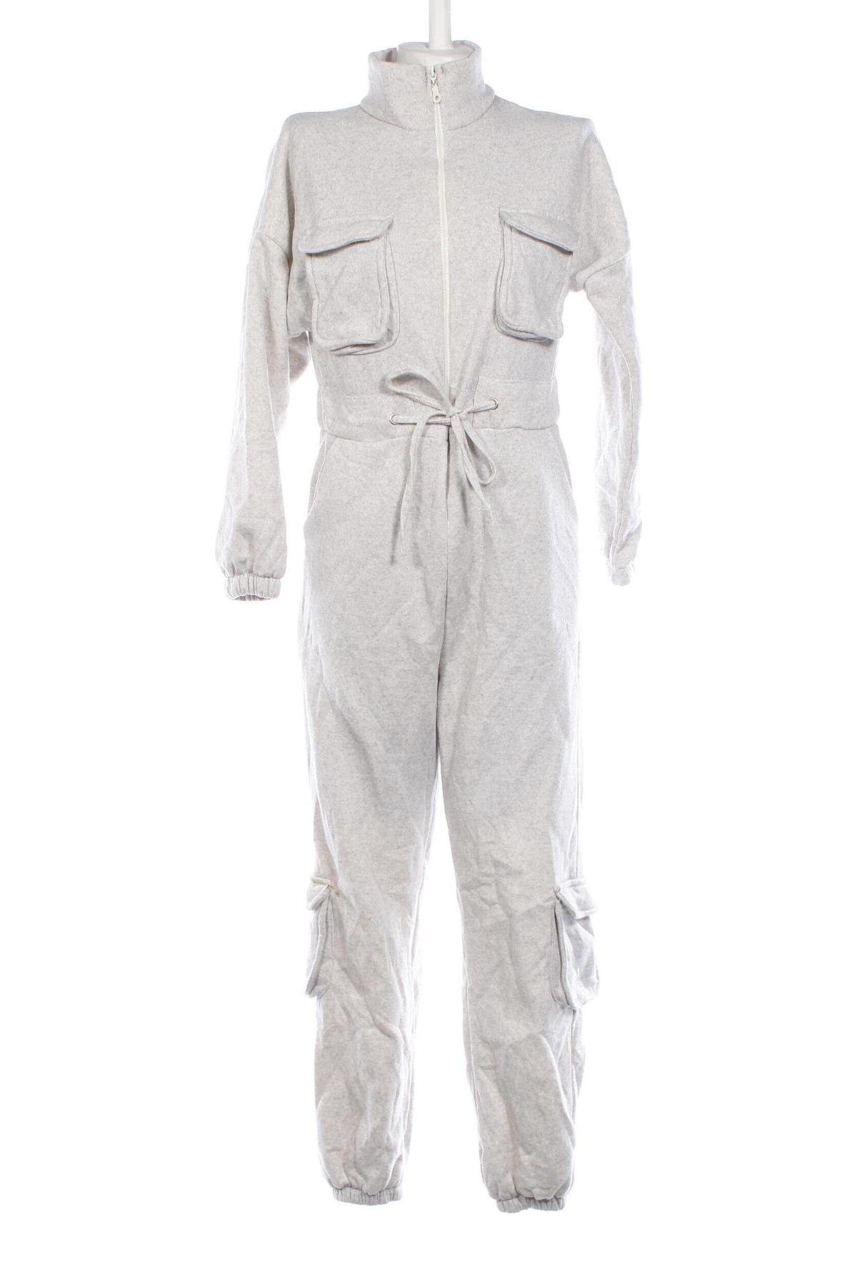 Langer Damen-Overall, Größe L, Farbe Grau, Preis 13,99 €