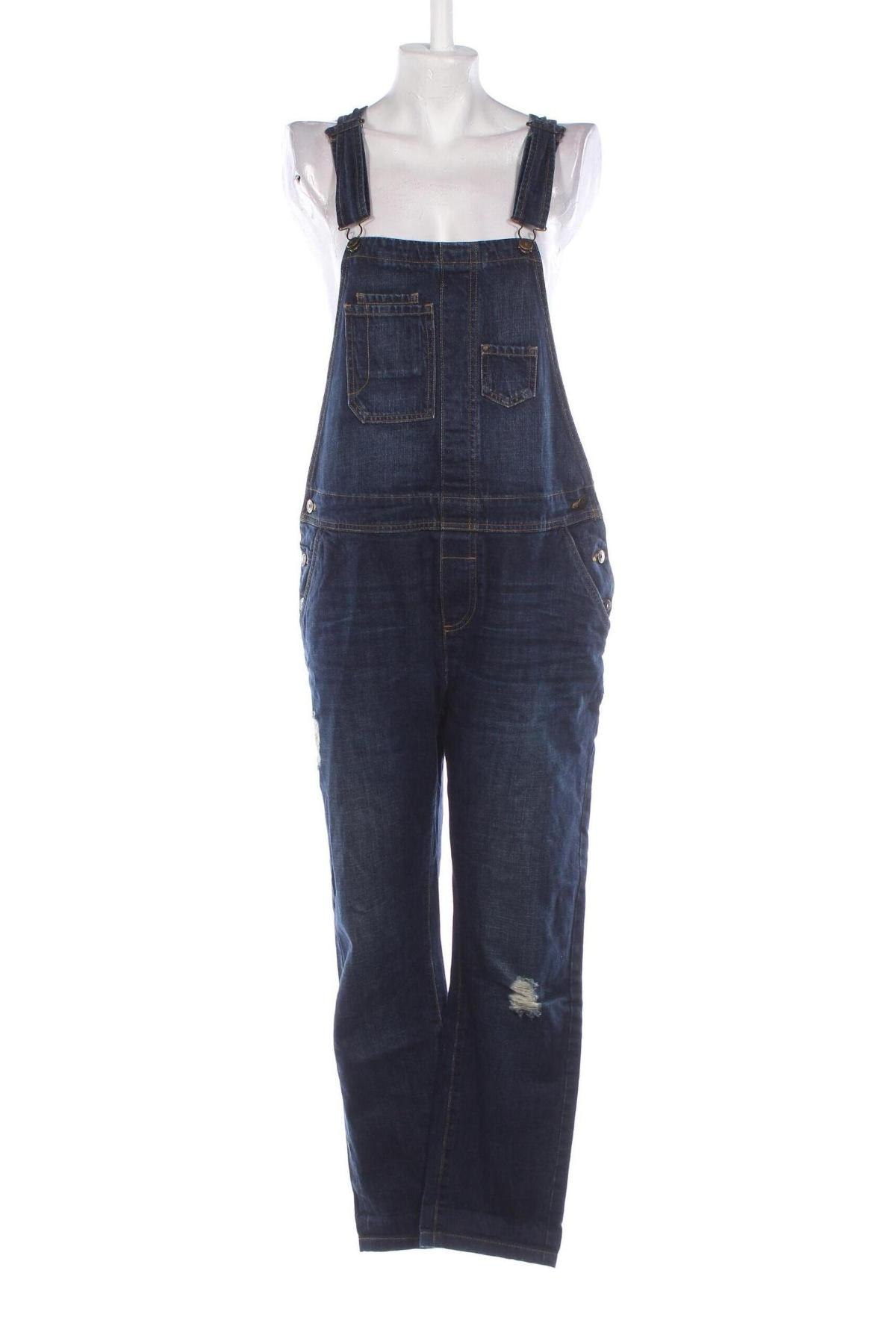 Langer Damen-Overall Esmara, Größe M, Farbe Blau, Preis € 15,99