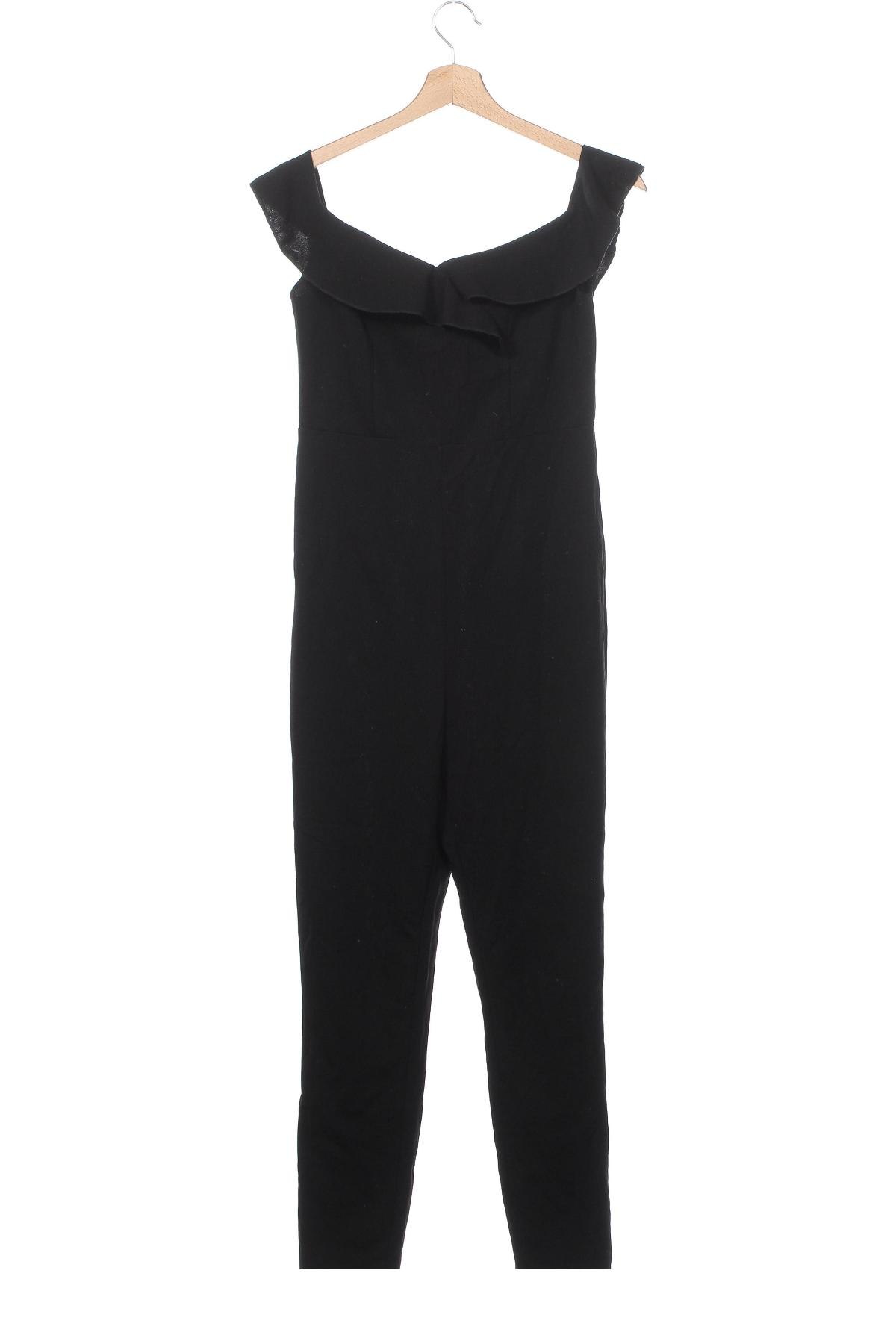 Langer Damen-Overall SHEIN, Größe XS, Farbe Schwarz, Preis 23,99 €