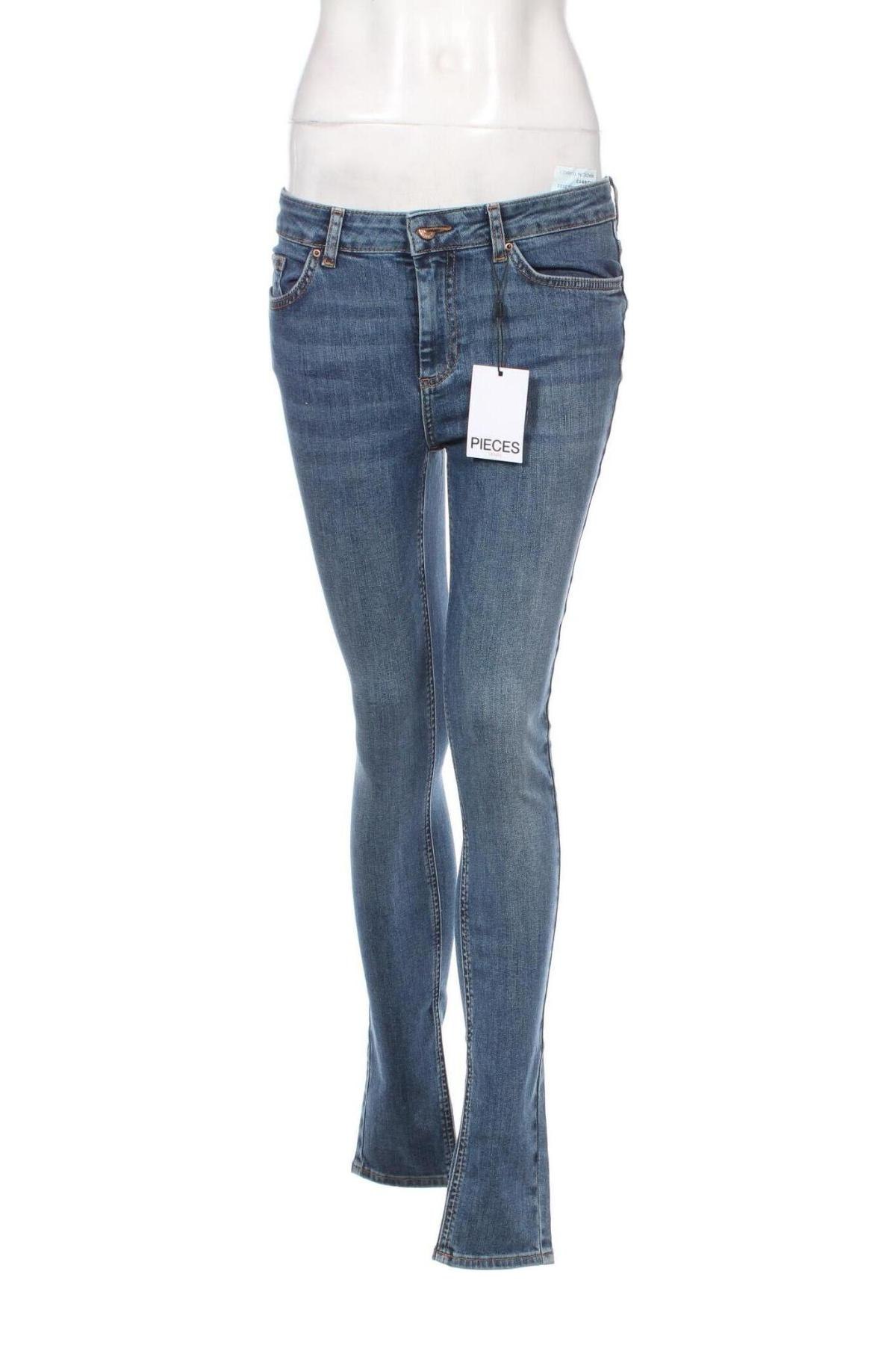 Damen Jeans Pieces, Größe M, Farbe Blau, Preis 23,99 €