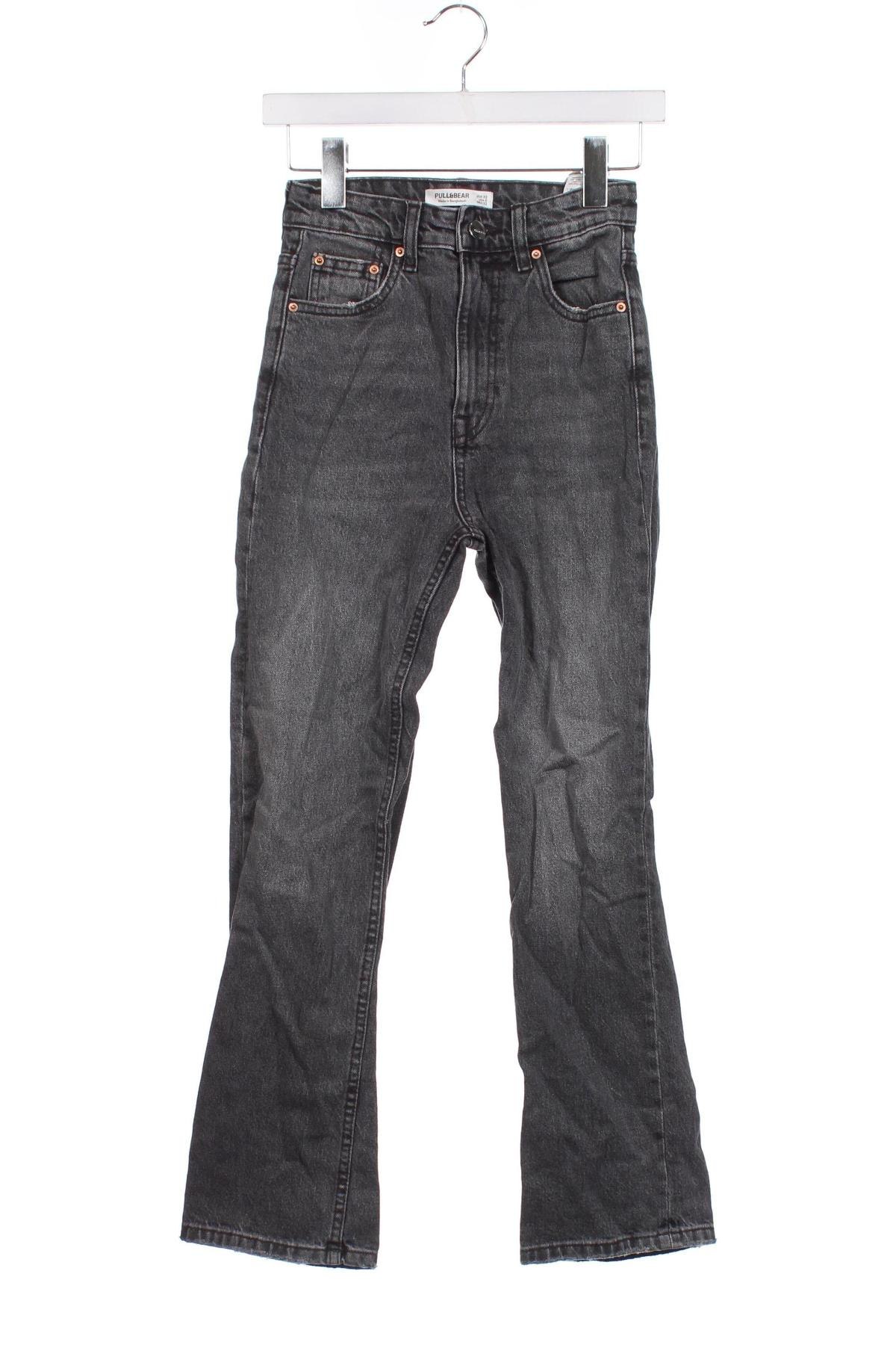 Damskie jeansy Pull&Bear, Rozmiar XXS, Kolor Czarny, Cena 46,99 zł